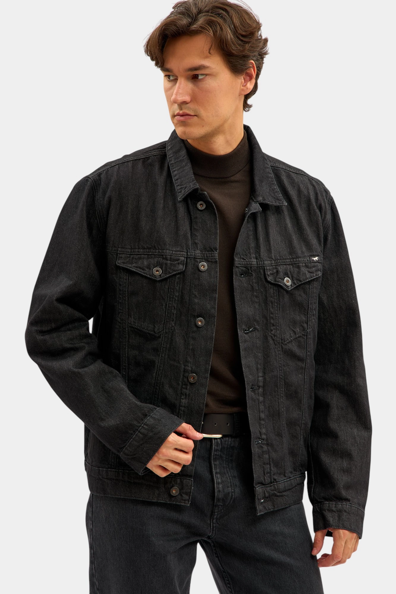 1016831-4000 Куртка джинсовая Mustang Черный