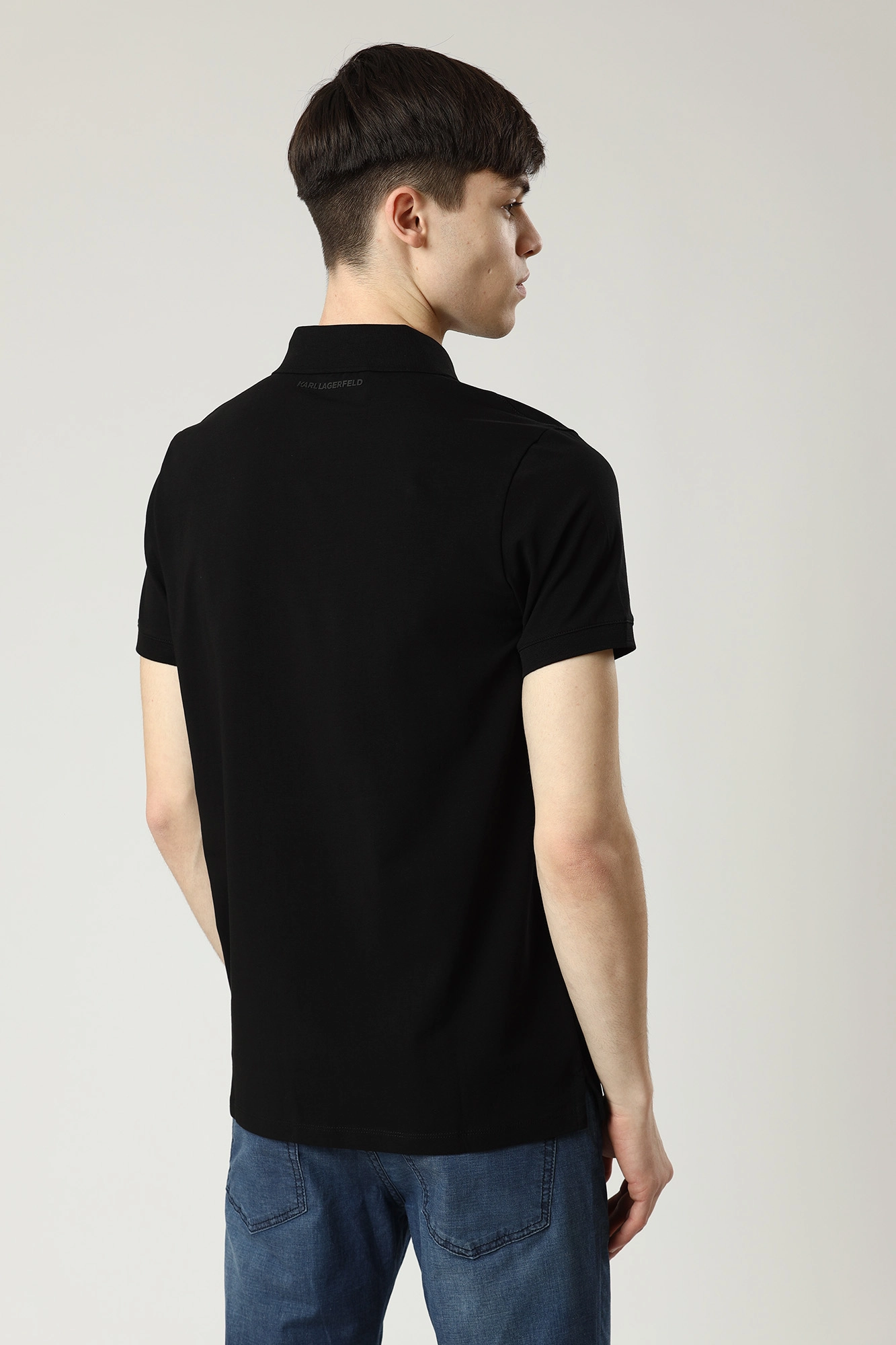 500221_745022 Поло Karl Lagerfeld Черный