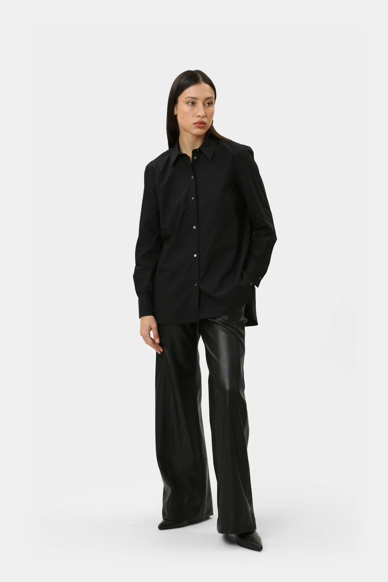 245W1603 рубашка с длинным рукавом karl lagerfeld