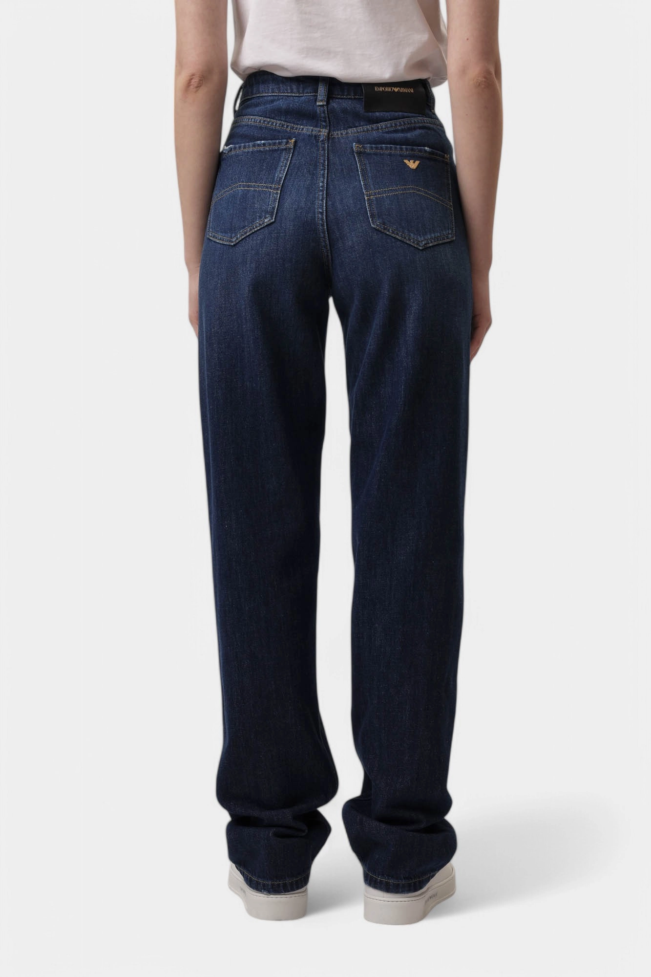 EW000736_AF12676 брюки джинсовые emporio armani 