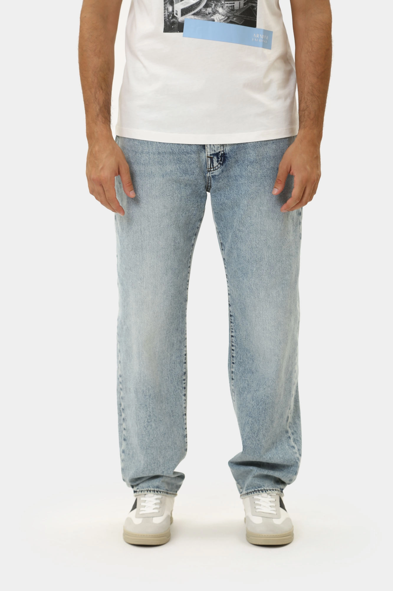 3DZJ88_Z1XEZ Брюки джинсовые Armani Exchange Синий