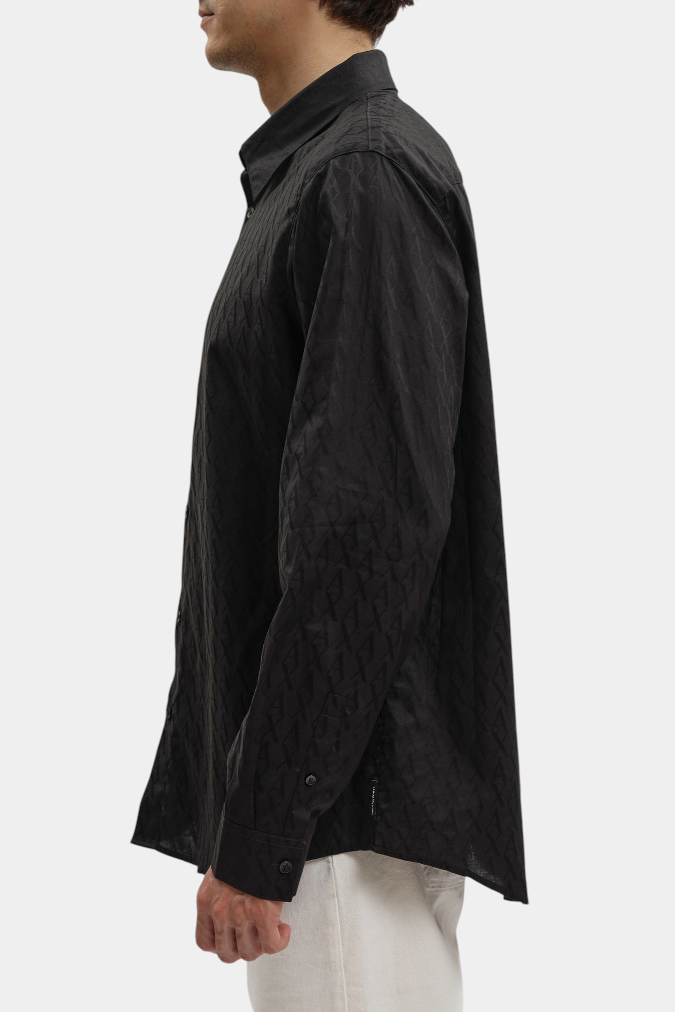 XM001587_AF16631 Рубашка Armani Exchange Черный