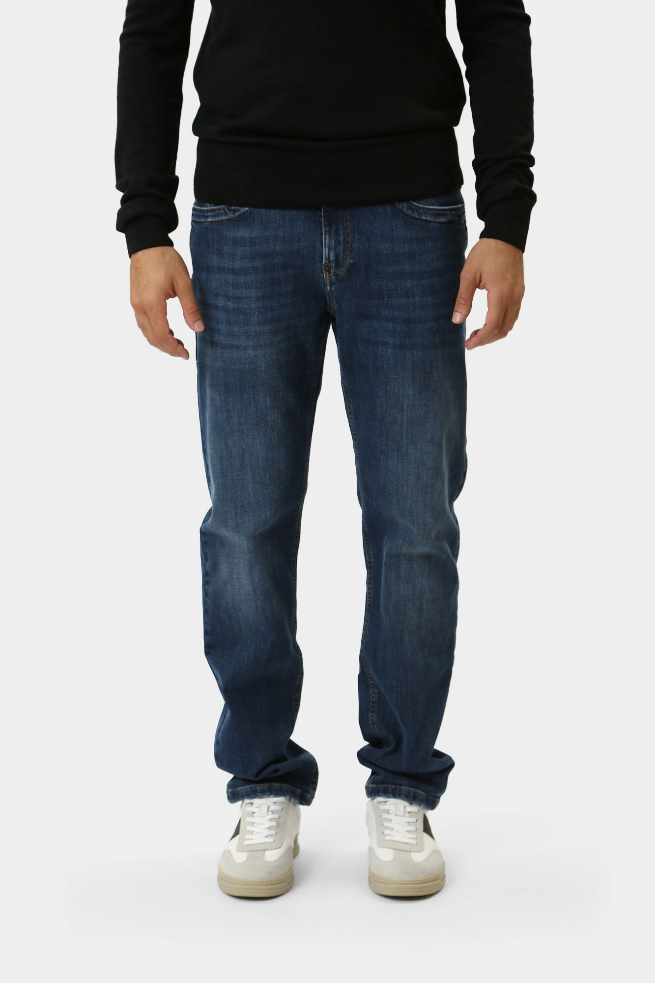 BMD0578 Брюки джинсовые Bikkembergs Синий