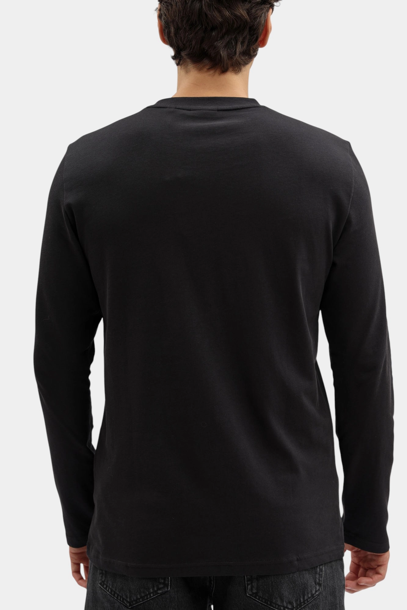 1016874 Лонгслив Mustang Черный