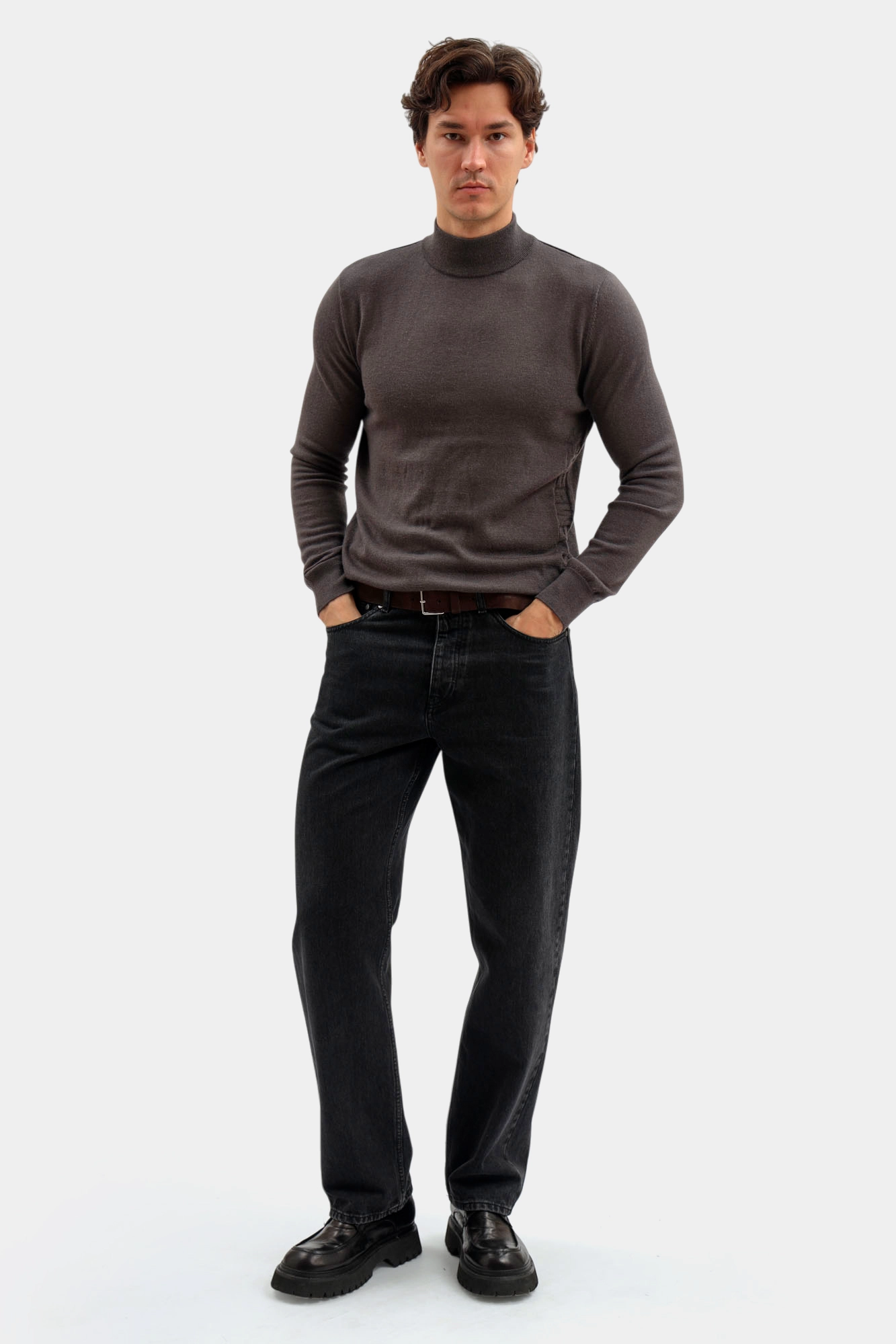 BMM1153 Водолазка Bikkembergs Серый