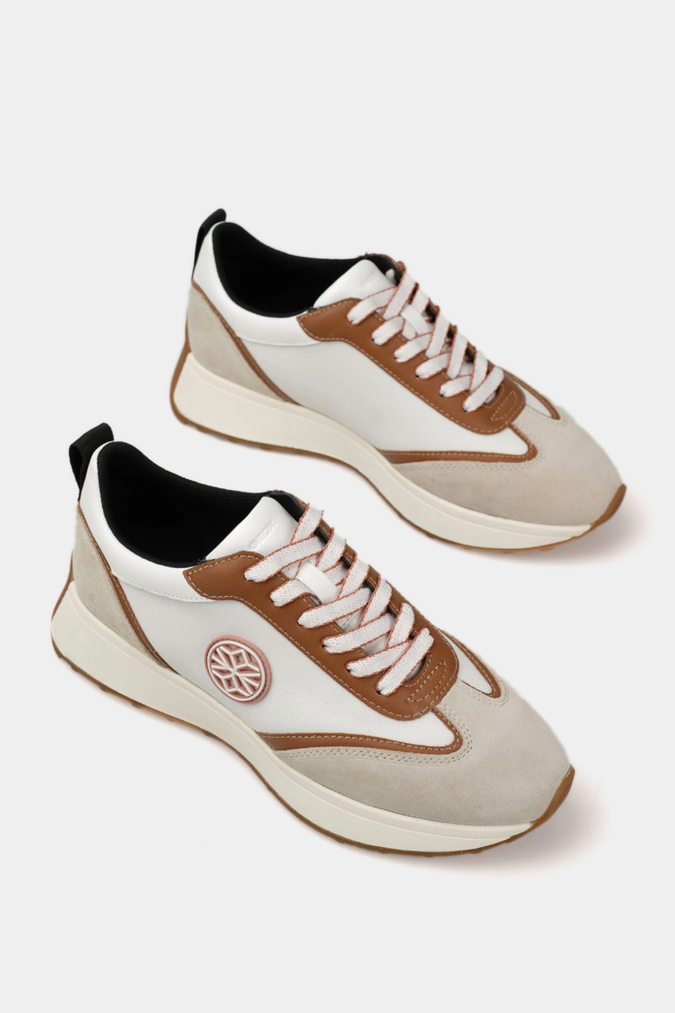 D55MDA022FUC Кроссовки Geox Бежевый