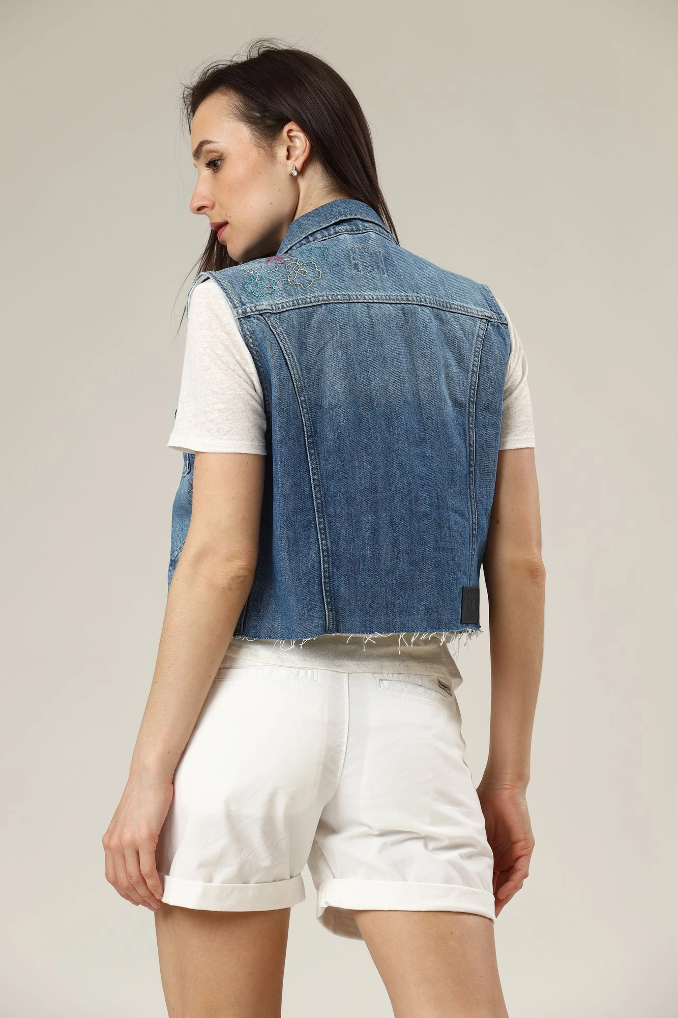 PL401927 жилет джинсовый pepe jeans 