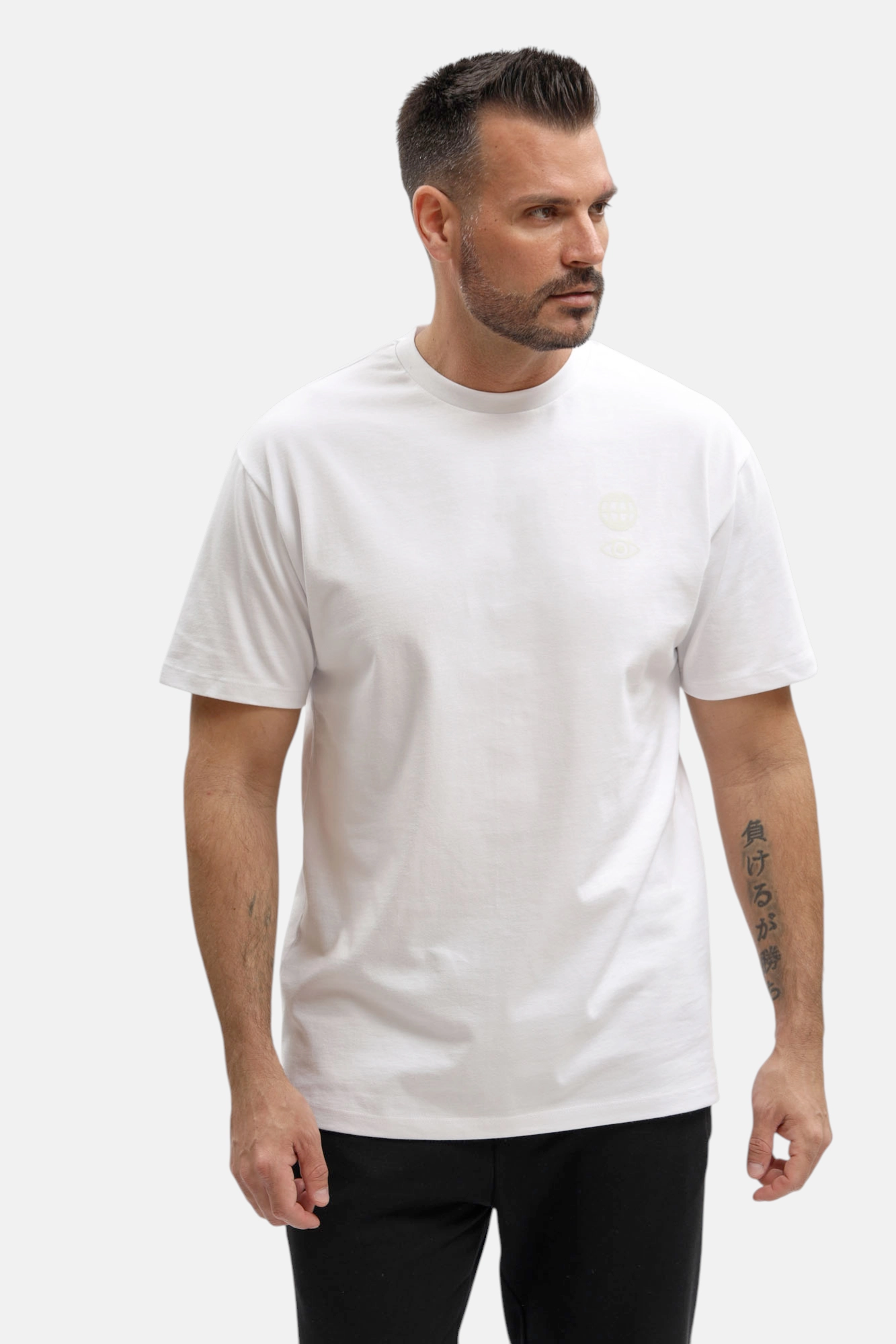 BMT1569 Футболка Bikkembergs Белый