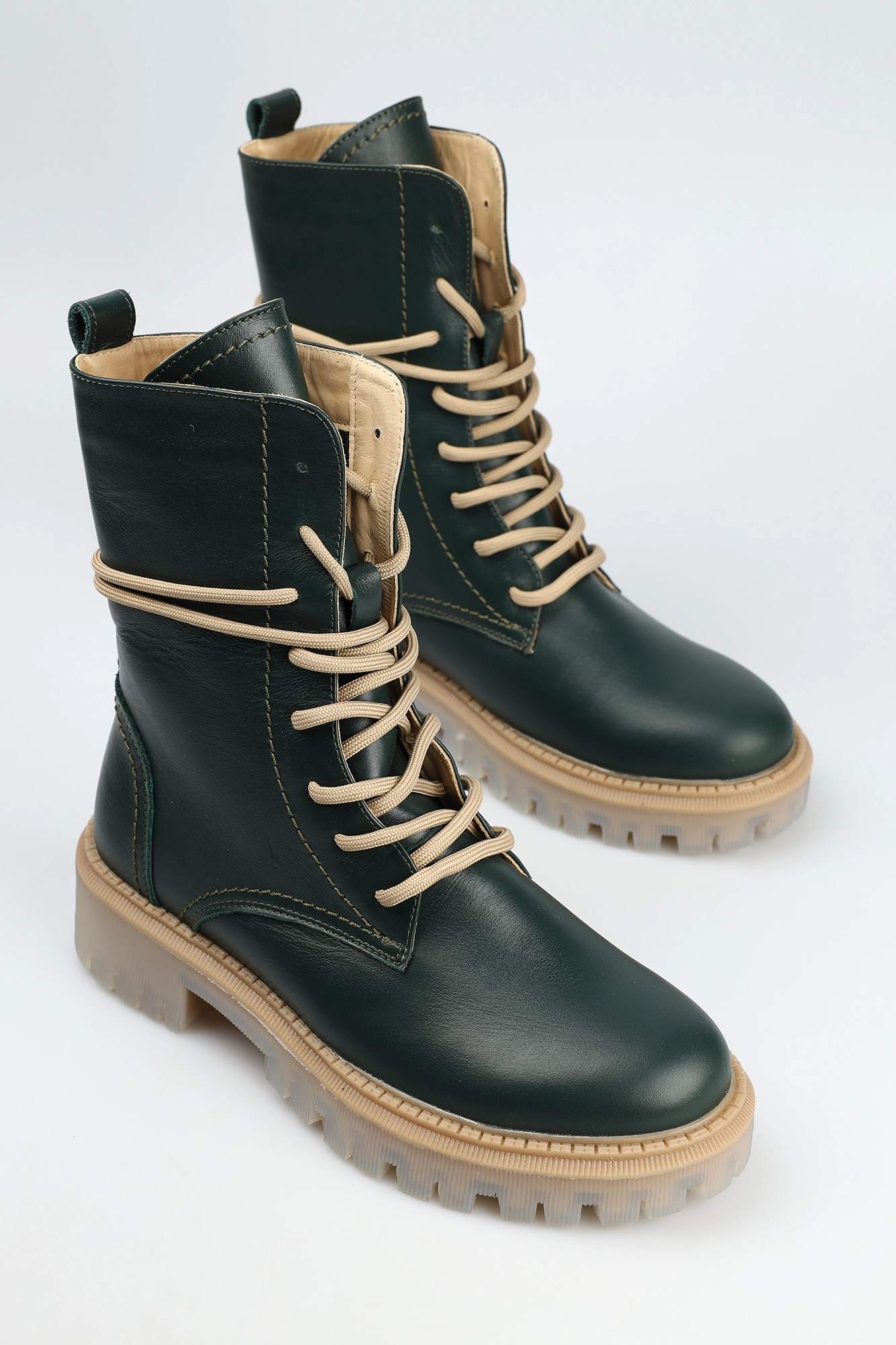 2521817 Ботинки Marc Cony Зеленый