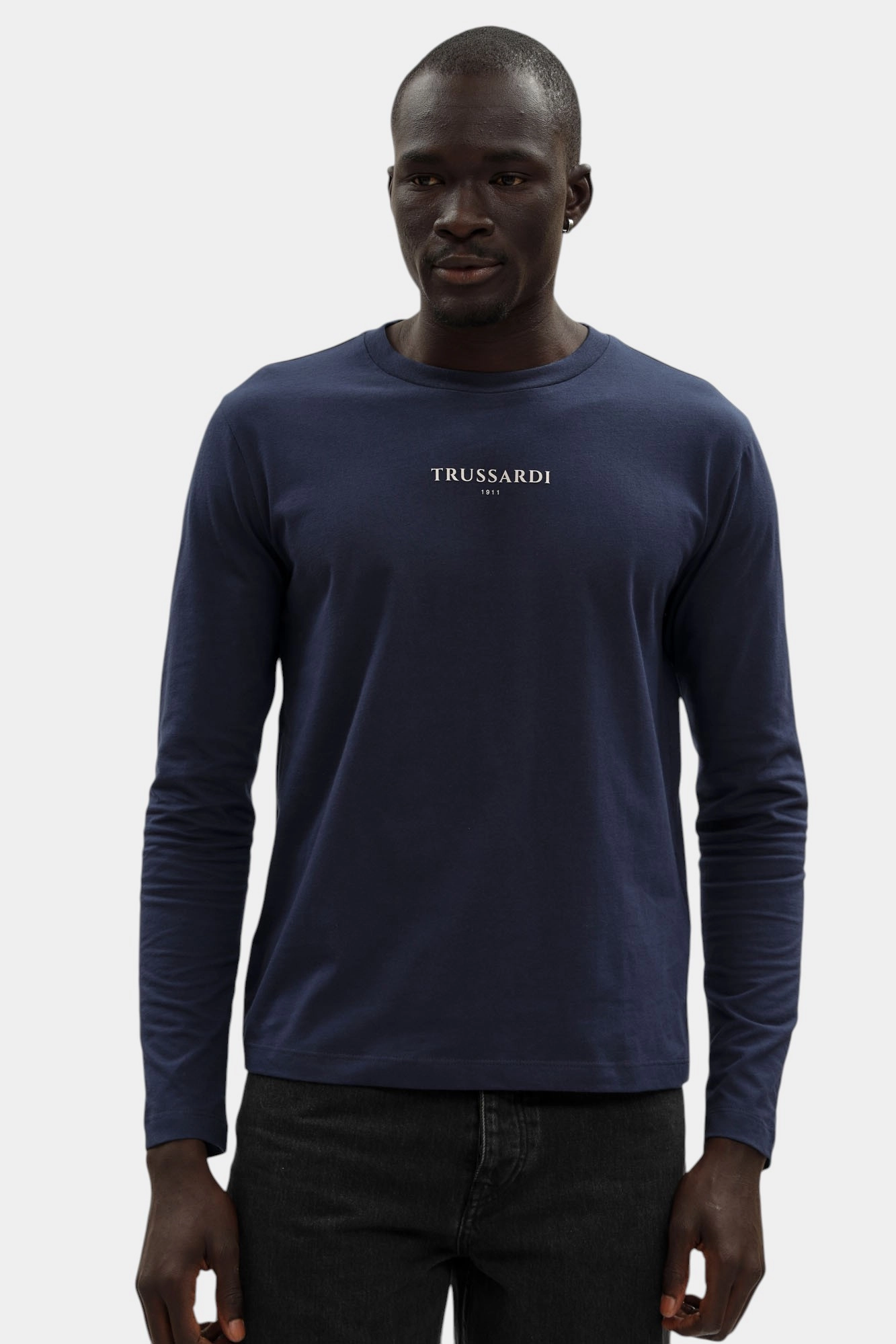 G0268200047N-MTL02J02-84A9 Лонгслив Trussardi Синий
