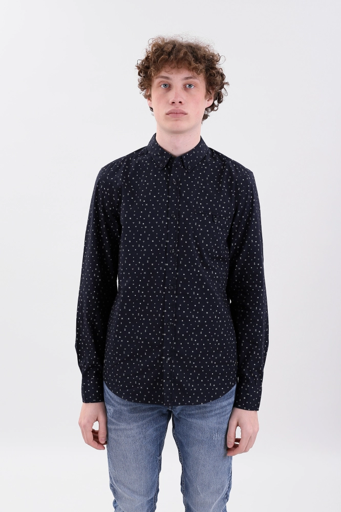 Пиджак Strellson Полиэстер Синий