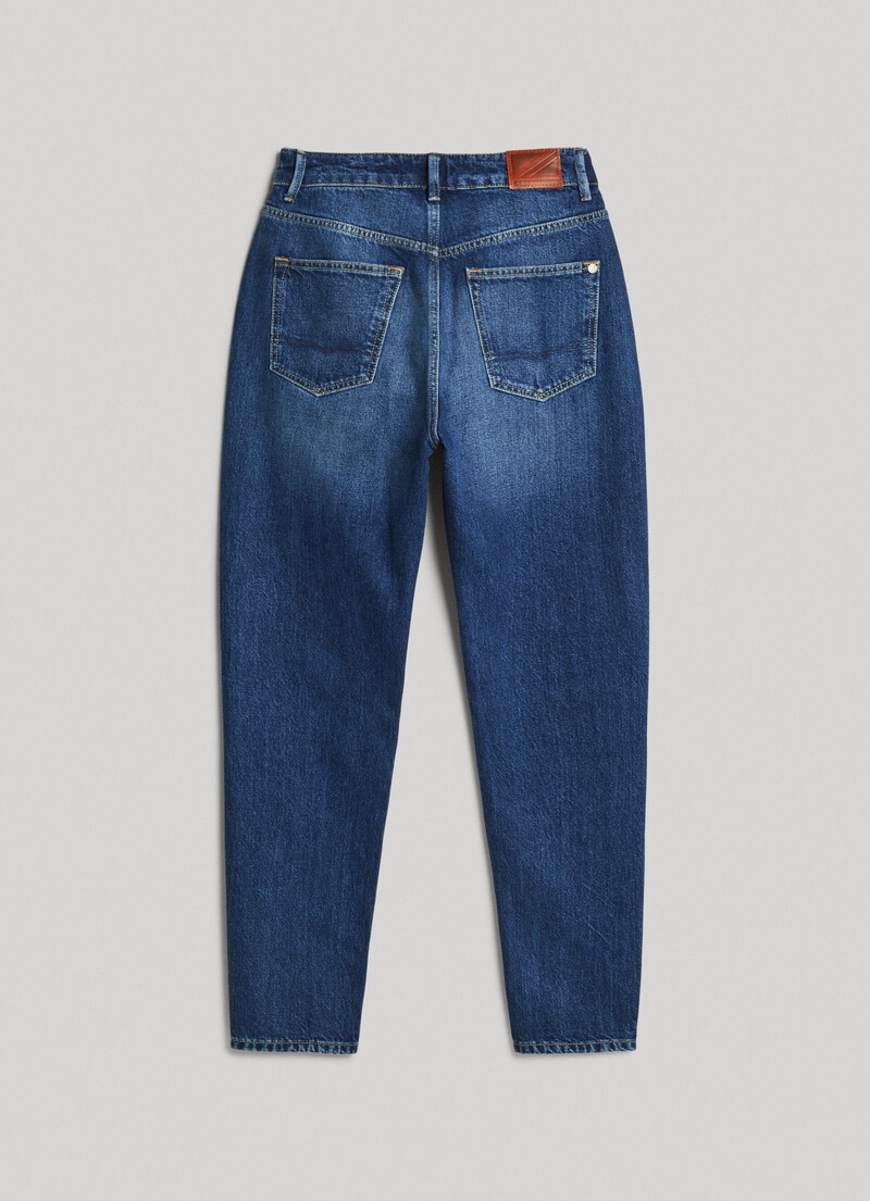 PL204601 джинсы tapered jeans uhw sparkle  pepe jeans 