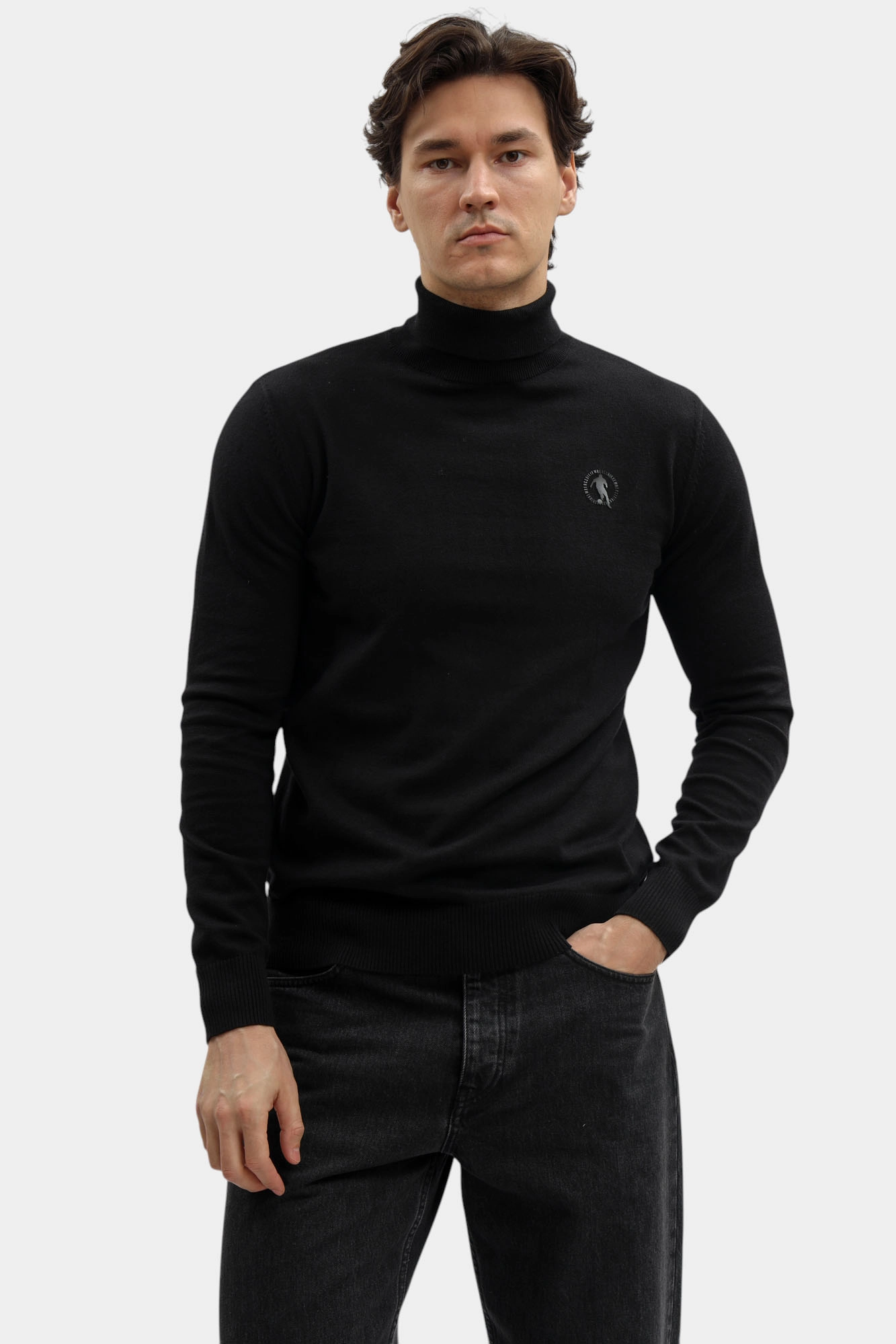 BMM0985 Водолазка Bikkembergs Черный