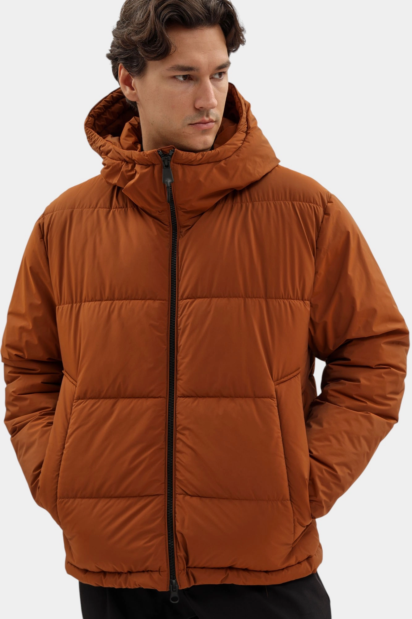 30047491_10020016 Пуховик Strellson Коричневый