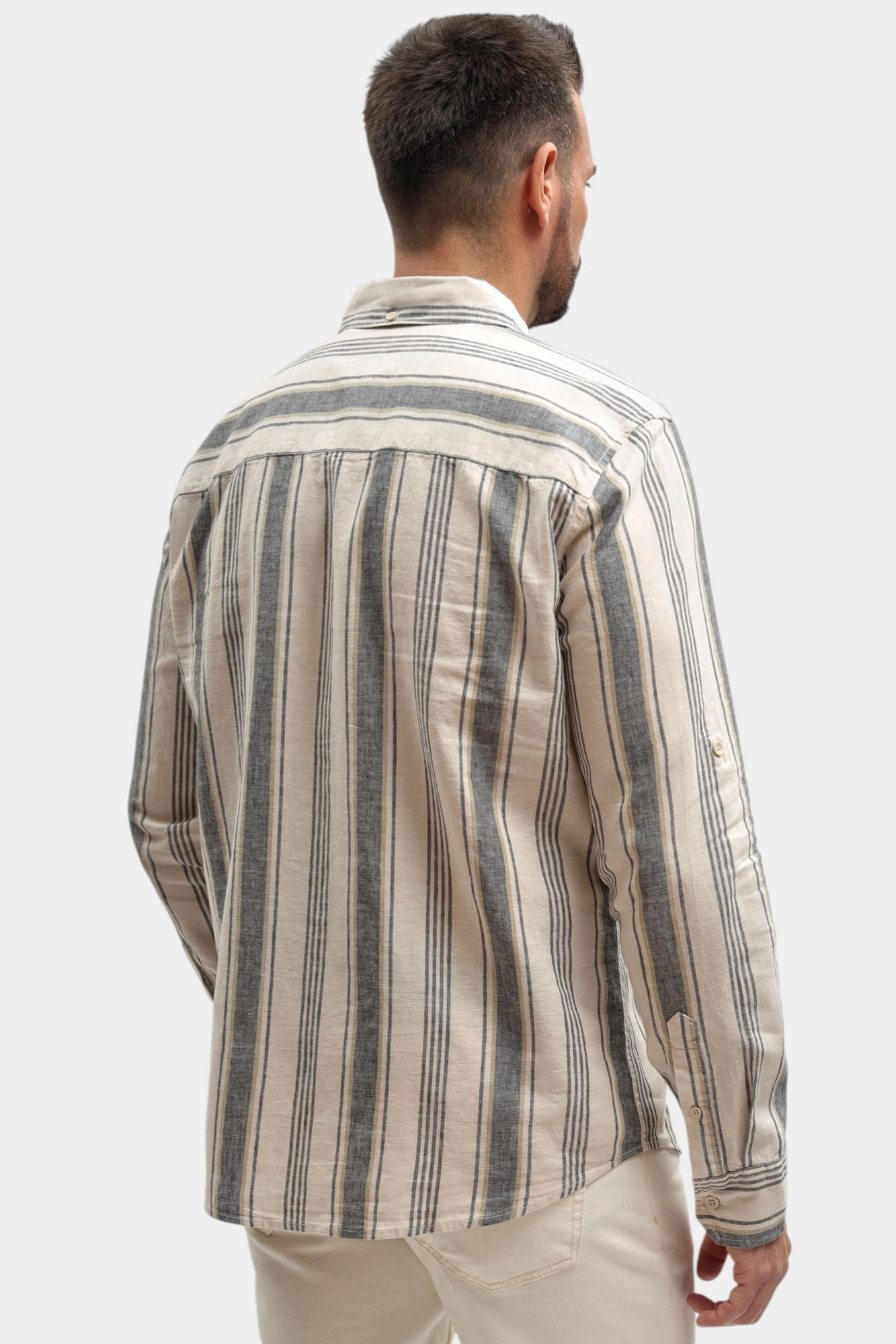 1017540 Рубашка Mustang Черный