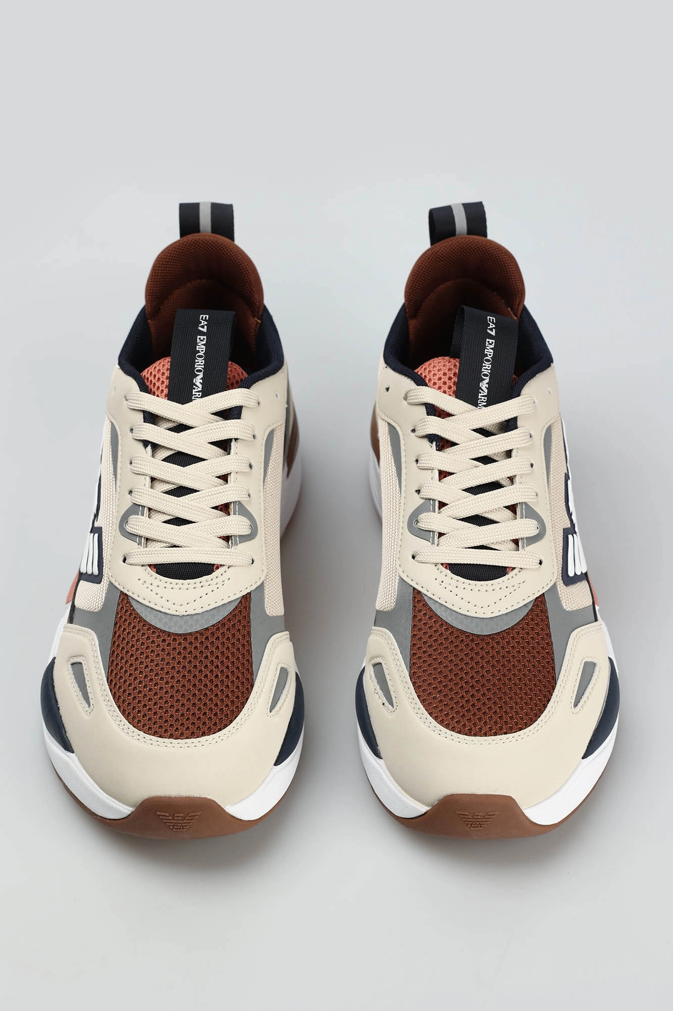 X8X070_XK165 Кроссовки EA7 Бежевый