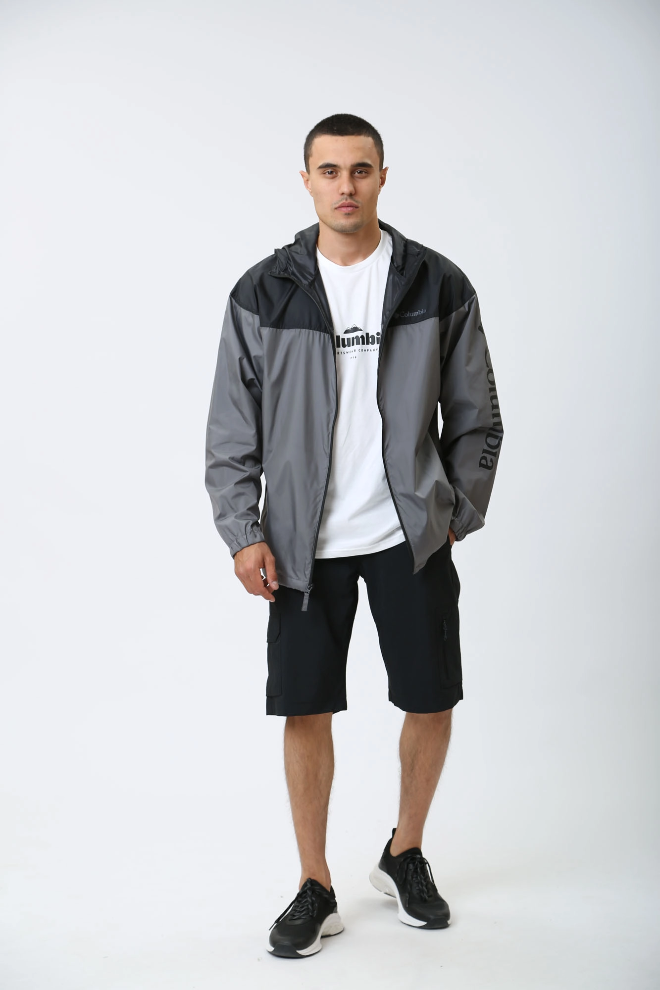 1988711 Ветровка Columbia Серый
