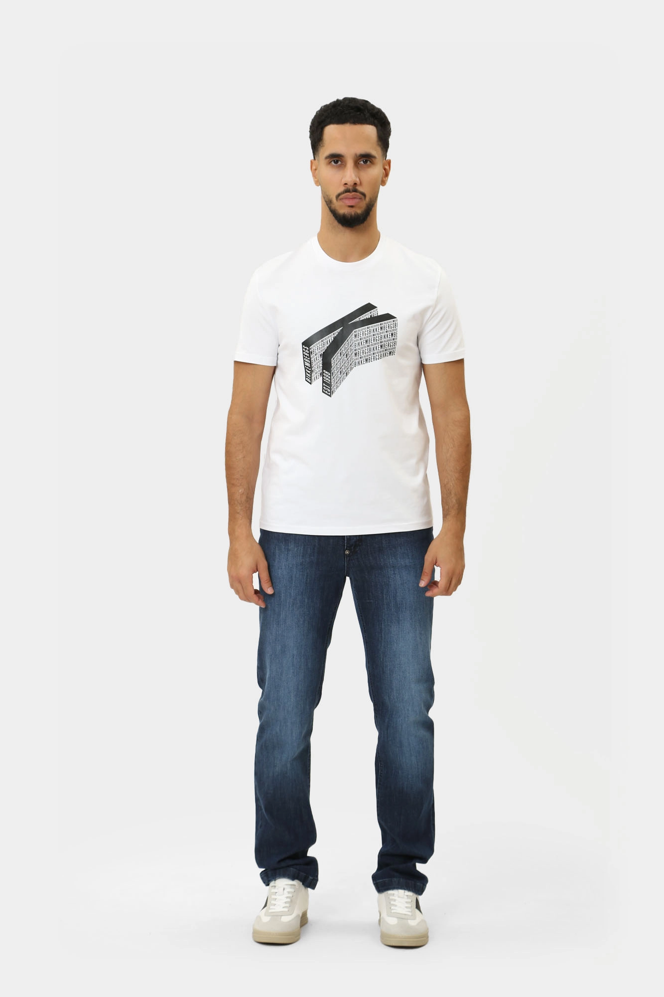 PBMT0248 Футболка Bikkembergs Белый