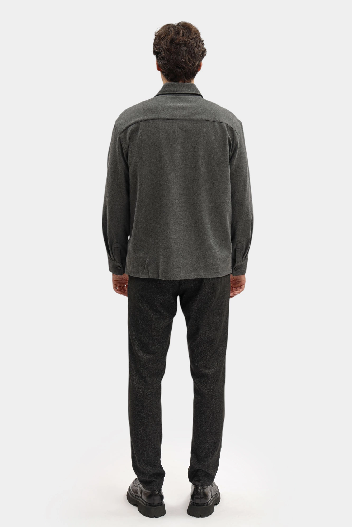 554566_605980 Рубашка Karl Lagerfeld Серый