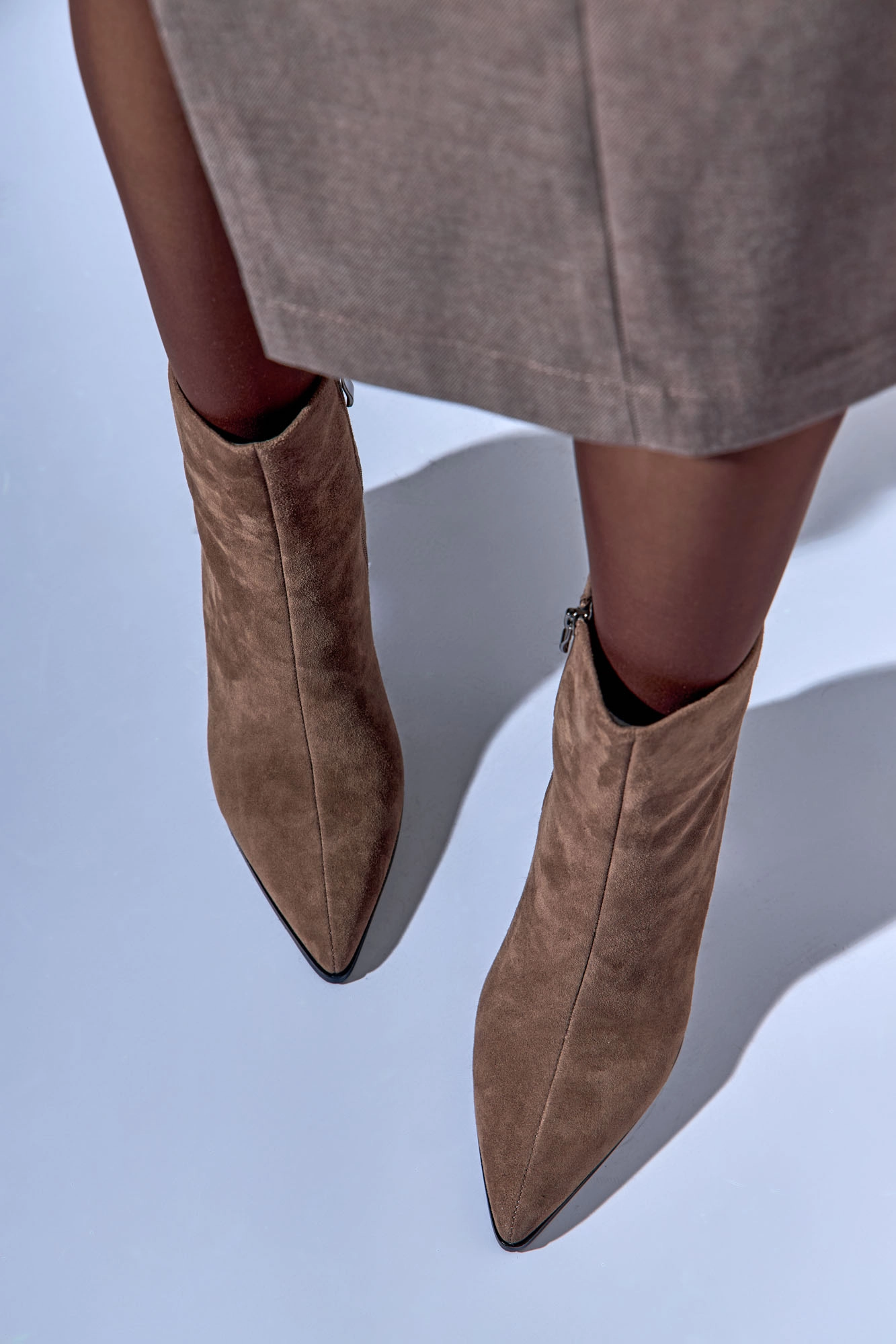 MCW149_01SB-BL Ботильоны Marc Cony Коричневый