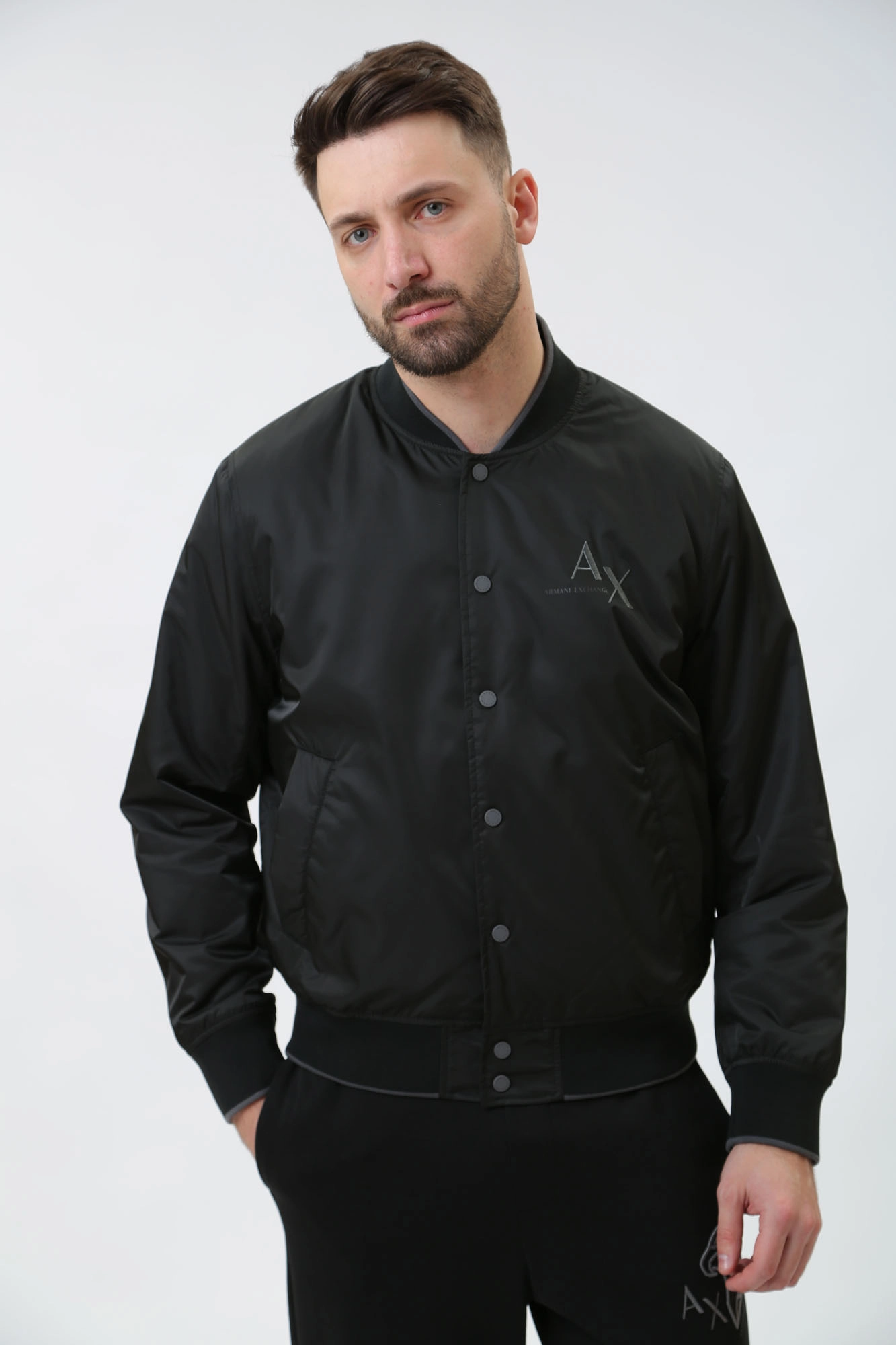 Armani Exchange 3DZB13 ZNJ7Z 1200 BLACK Med Online.ru