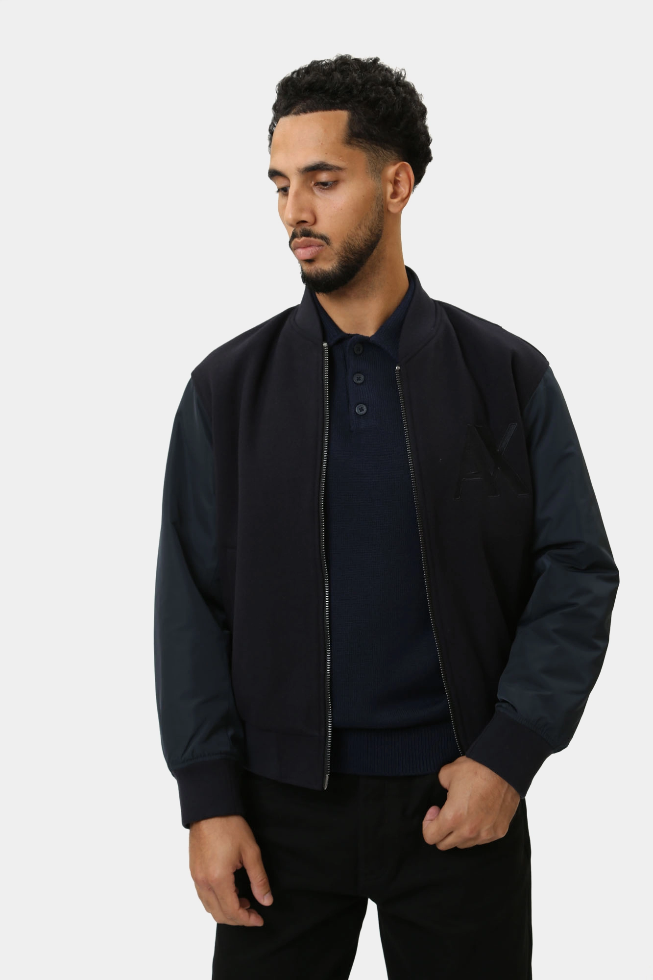 6DZB32_ZN5PZ Бомбер Armani Exchange Синий