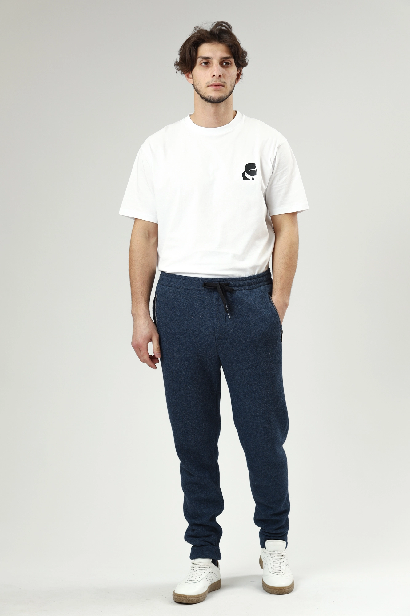 30028846_10012238 Брюки спортивные джоггеры Strellson Синий