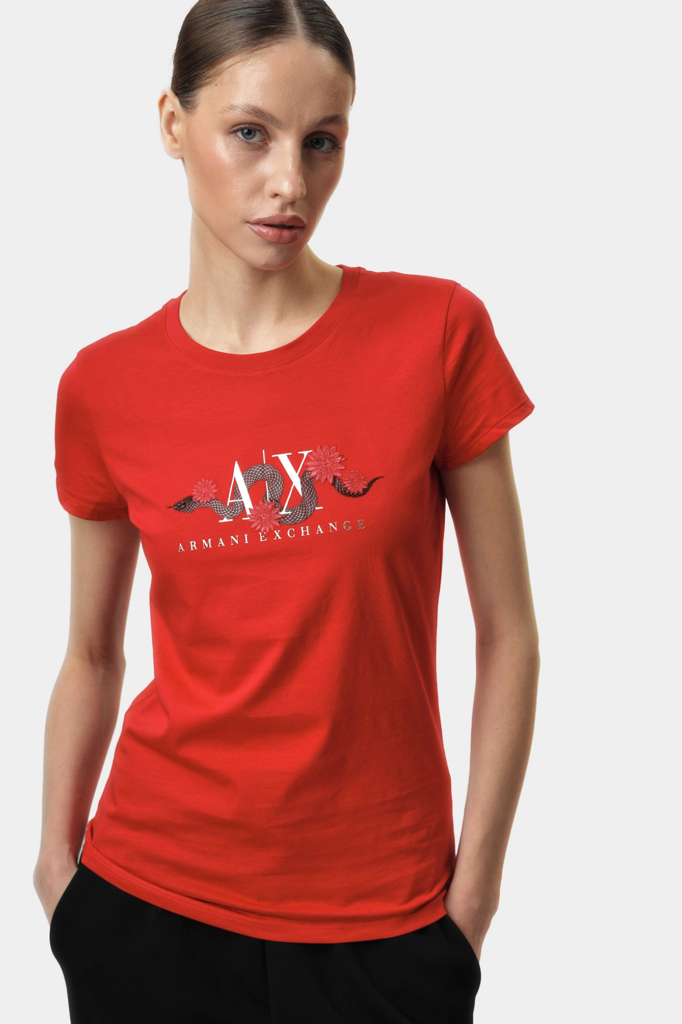 XW000315_AF10364 футболка armani exchange