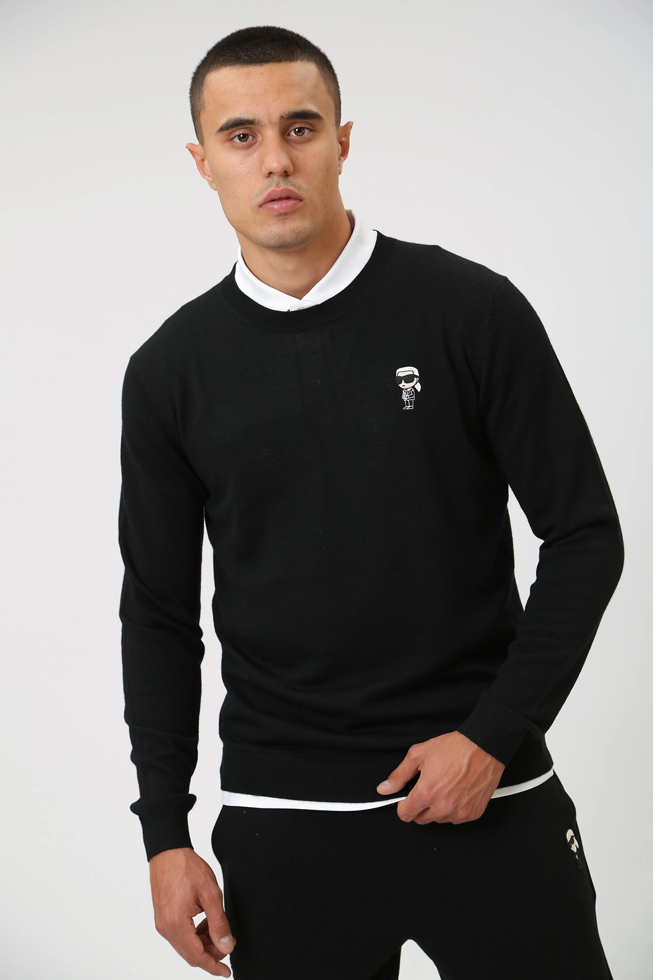 534399_655013 Джемпер Karl Lagerfeld Черный