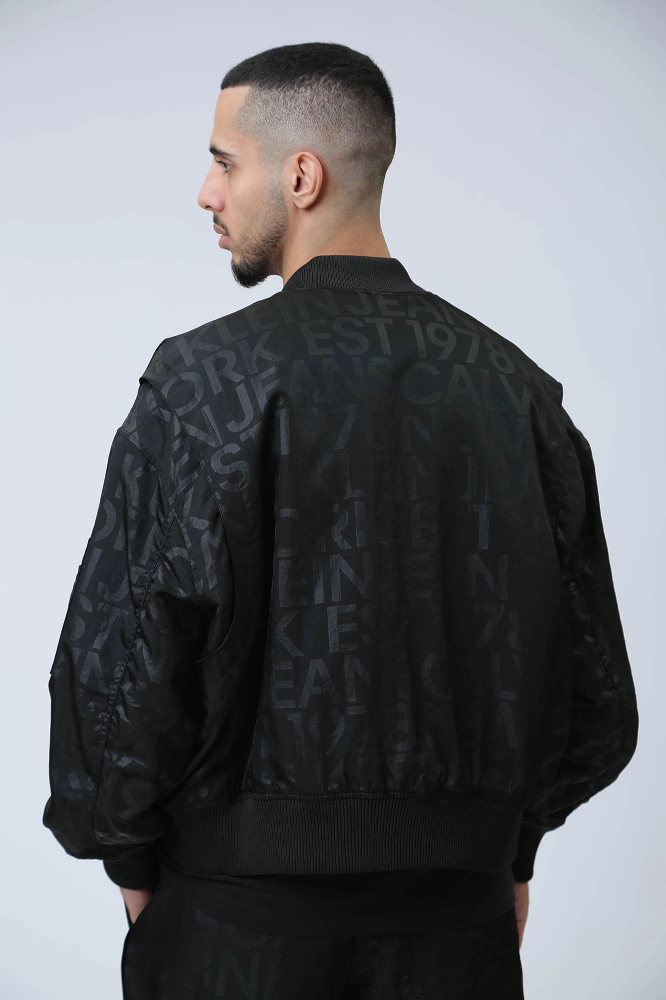 Calvin klein jeans black jacket store