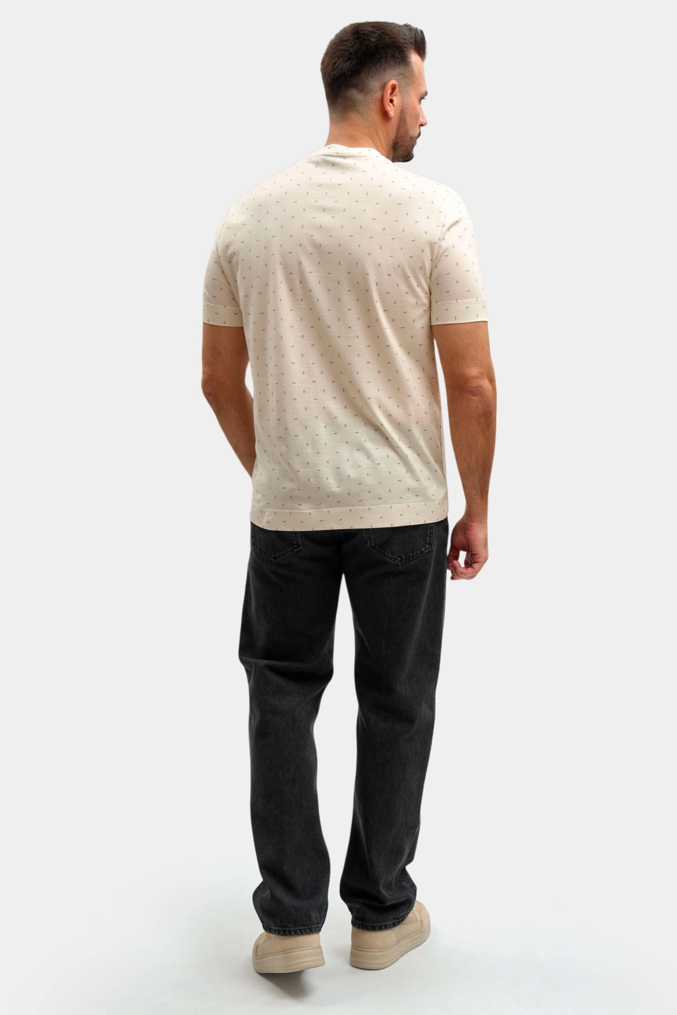 EM005270_AF24857 Футболка Emporio Armani Бежевый