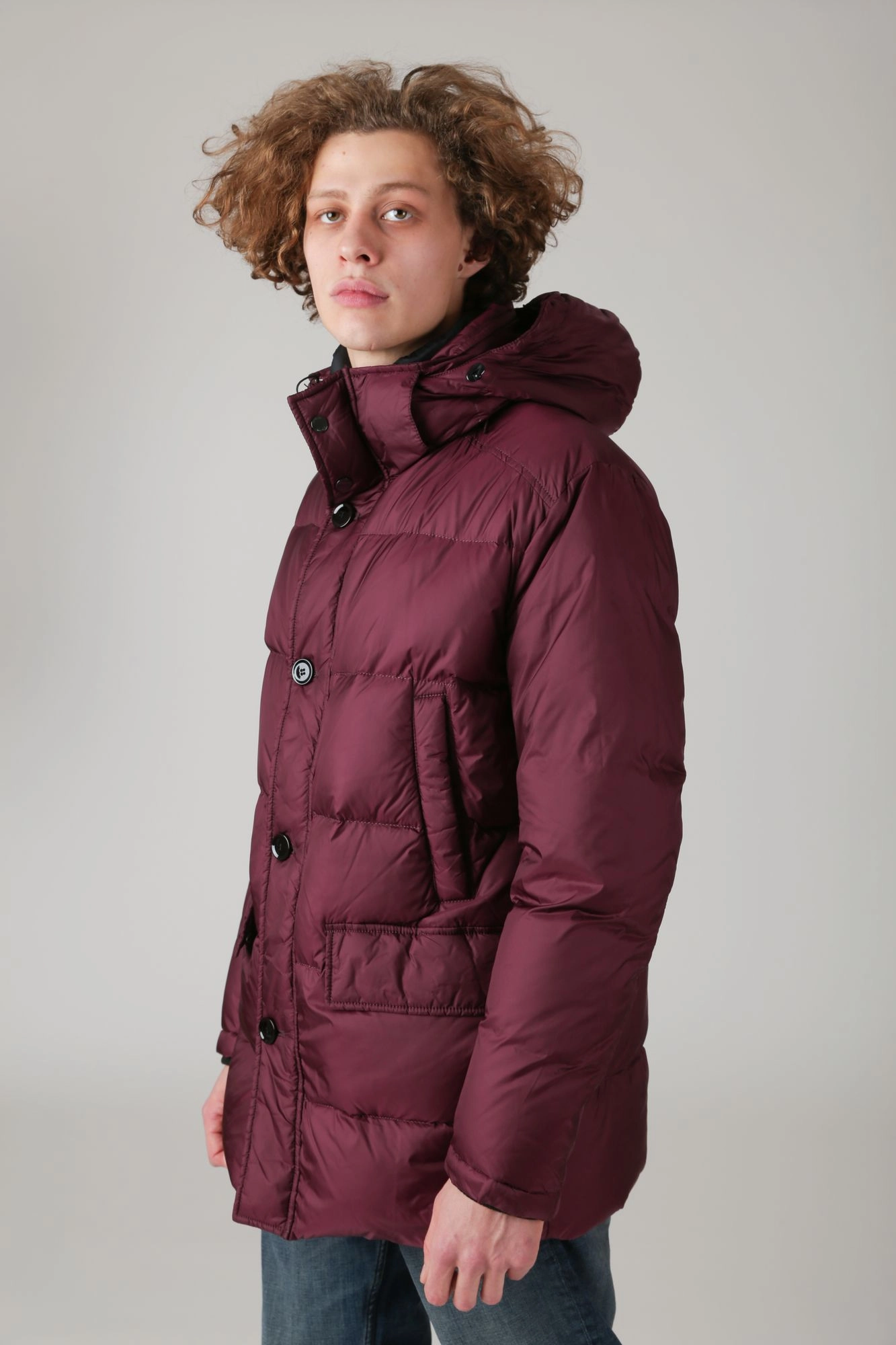 30012022_10003778 Куртка Strellson Бордовый