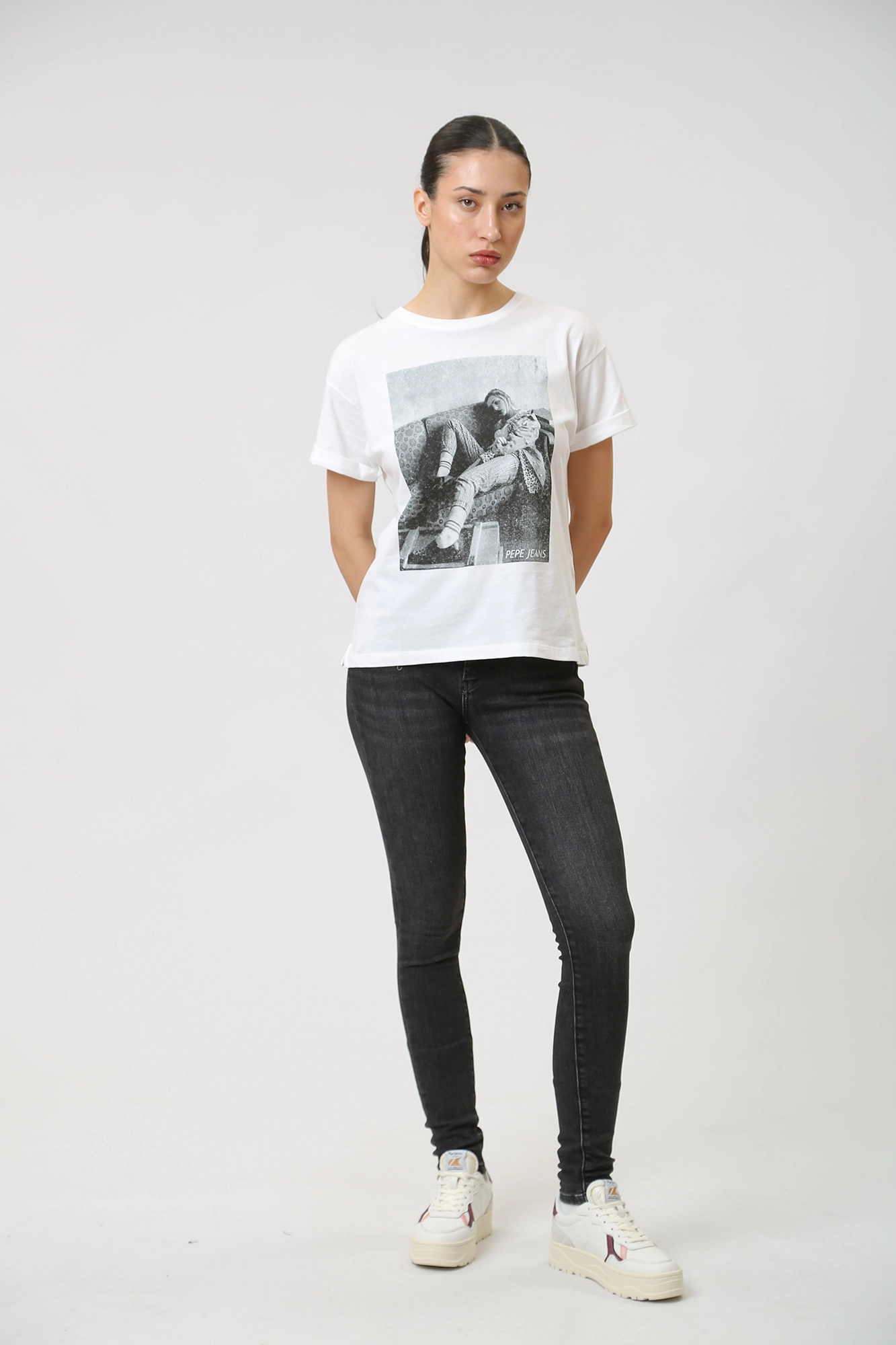 PL204584XW1 джинсы skinny jeans hw  pepe jeans 