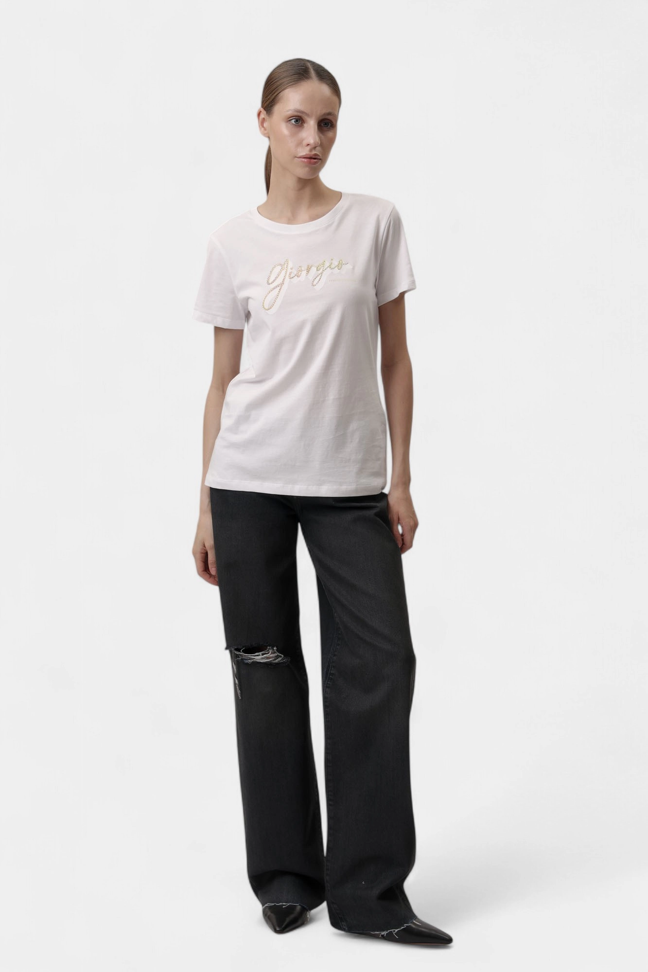 XW000542_AF10359 футболка armani exchange 