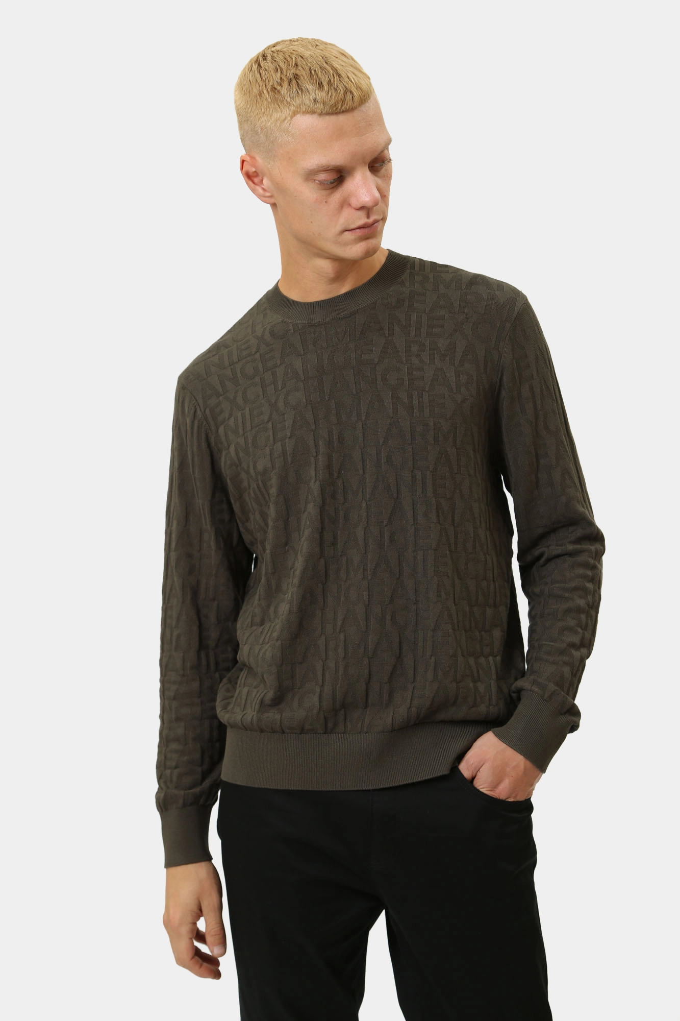 6DZM1R_ZM4DZ Джемпер Armani Exchange Черный