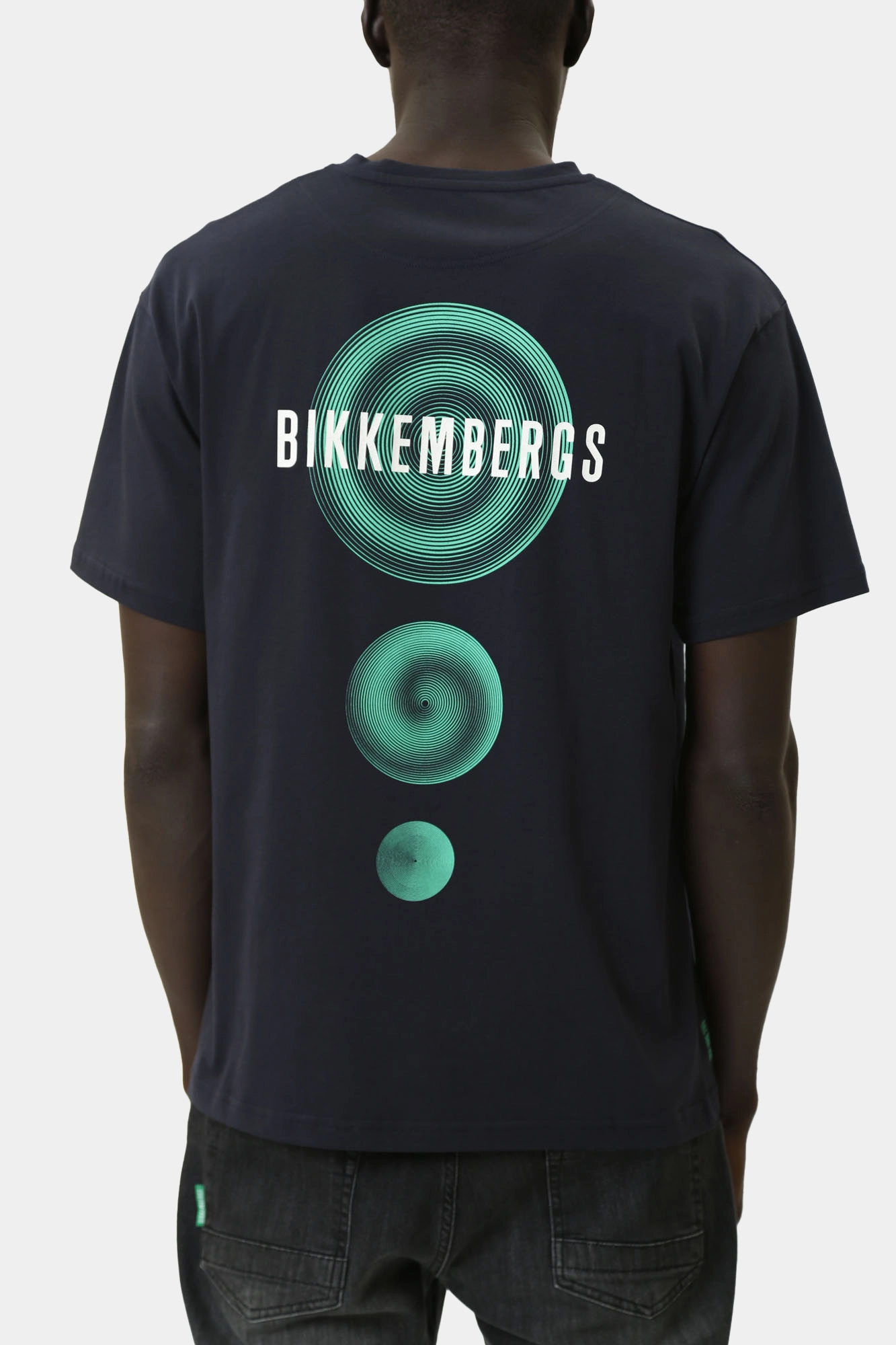 BMT0594 Футболка Bikkembergs Коричневый