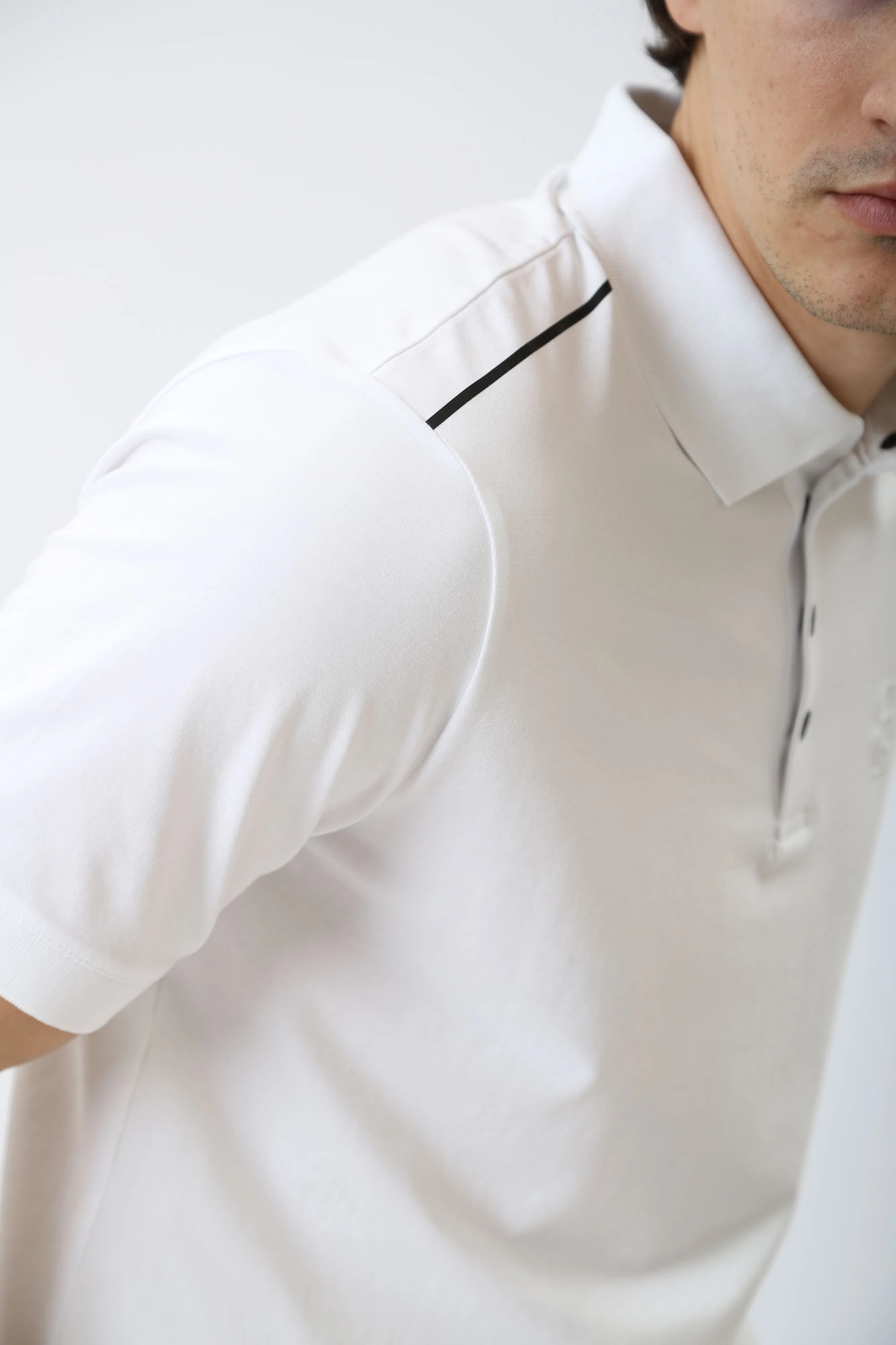 542221_745016 Поло Karl Lagerfeld Белый