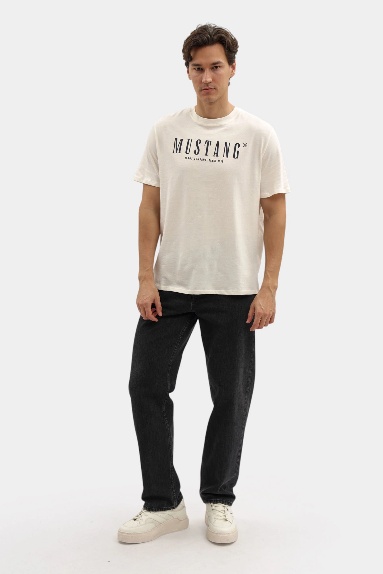 1016853 Футболка Mustang Белый