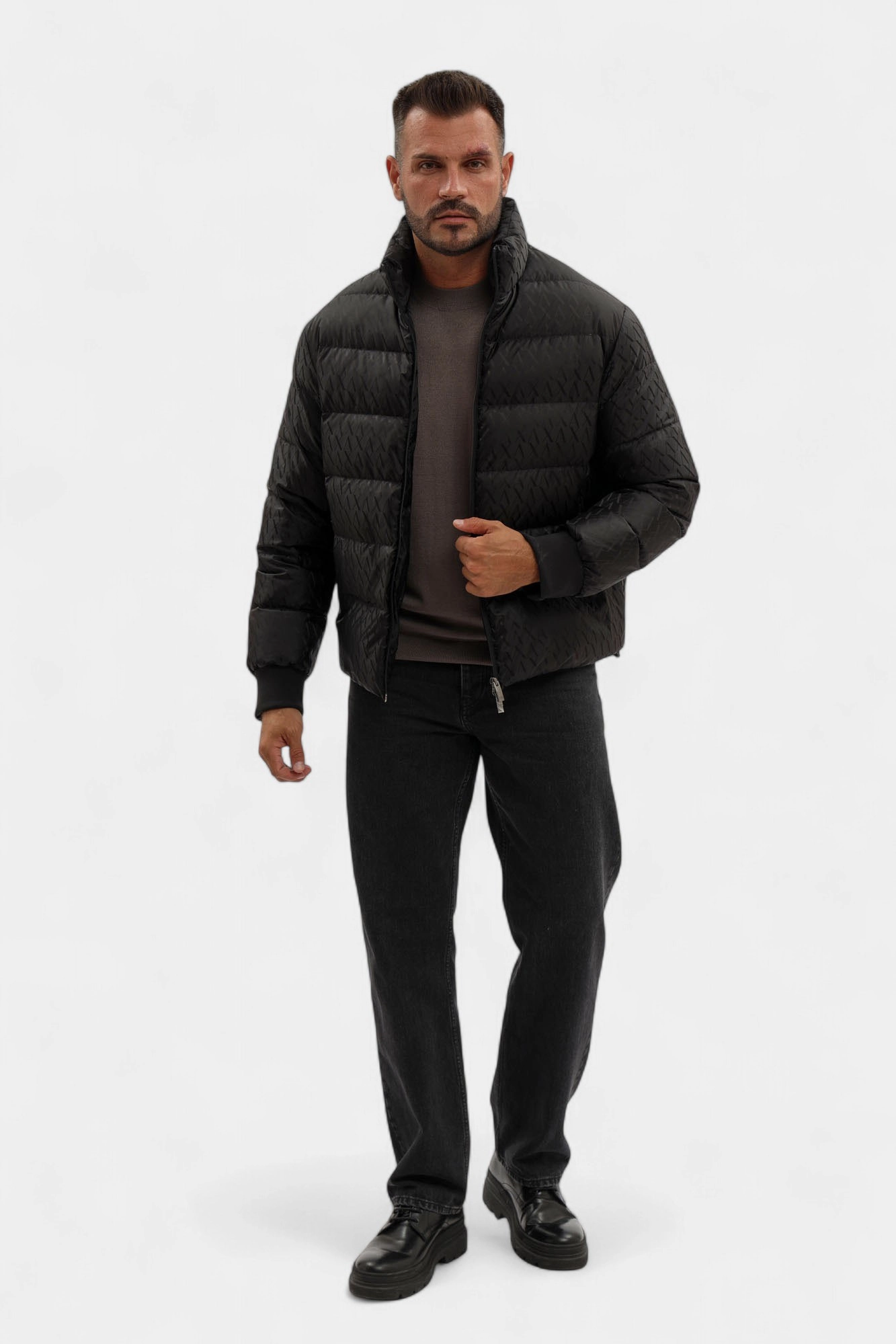 XM001580_AF16628 Куртка пуховая Armani Exchange Черный