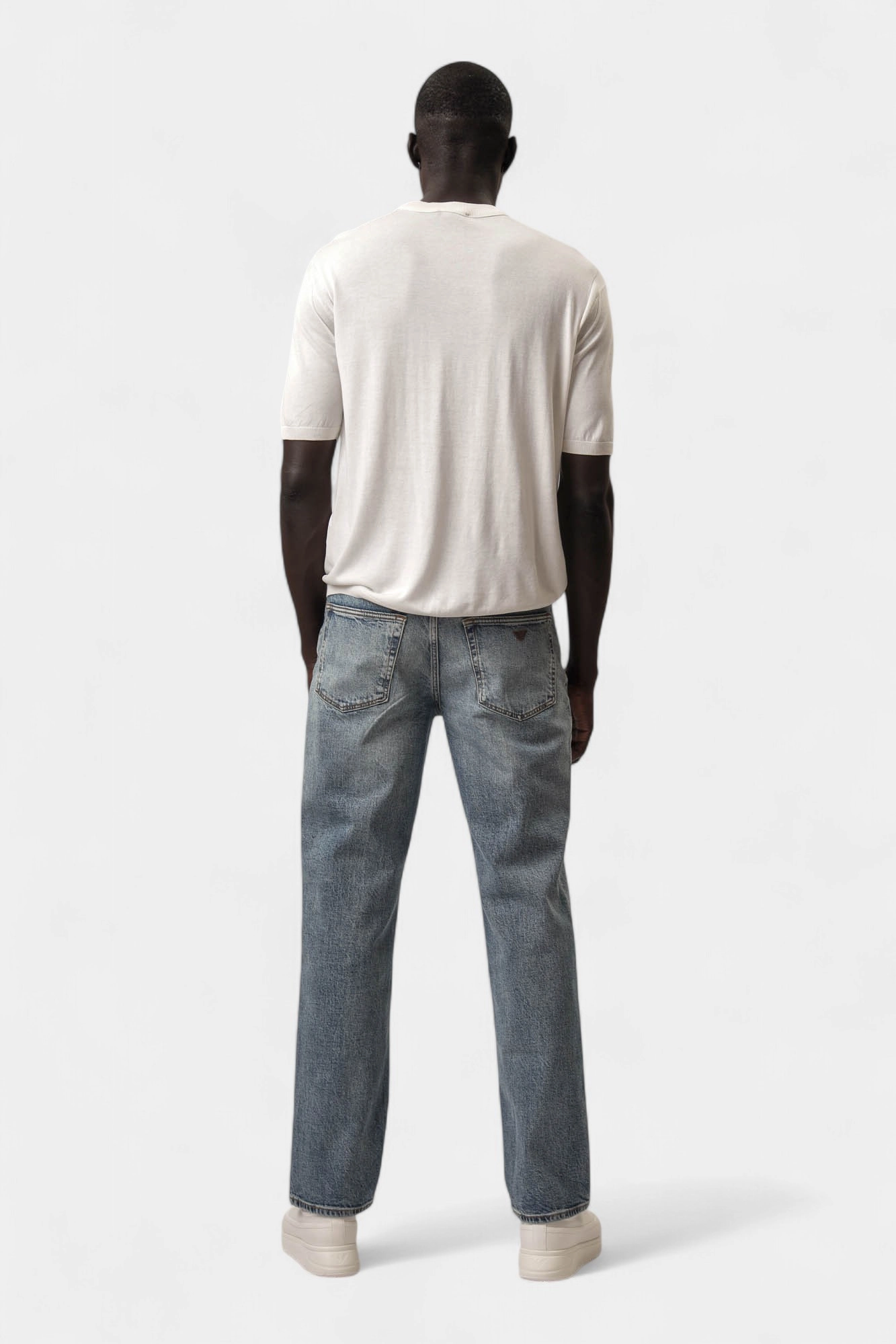 EM000763_AF1 Брюки джинсовые Emporio Armani Синий