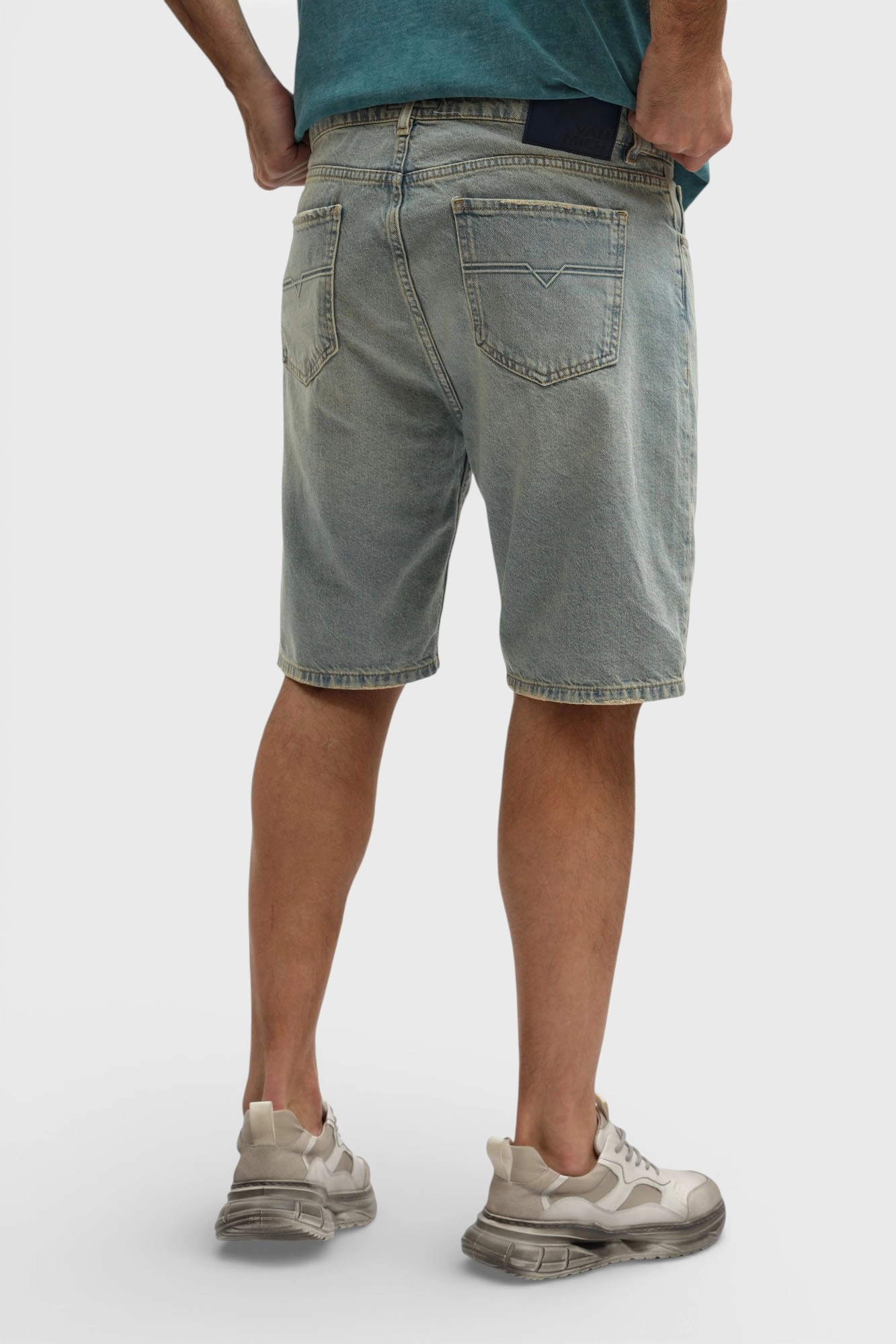 VM-OMA-33-614 Шорты джинсовые Van Mich Голубой