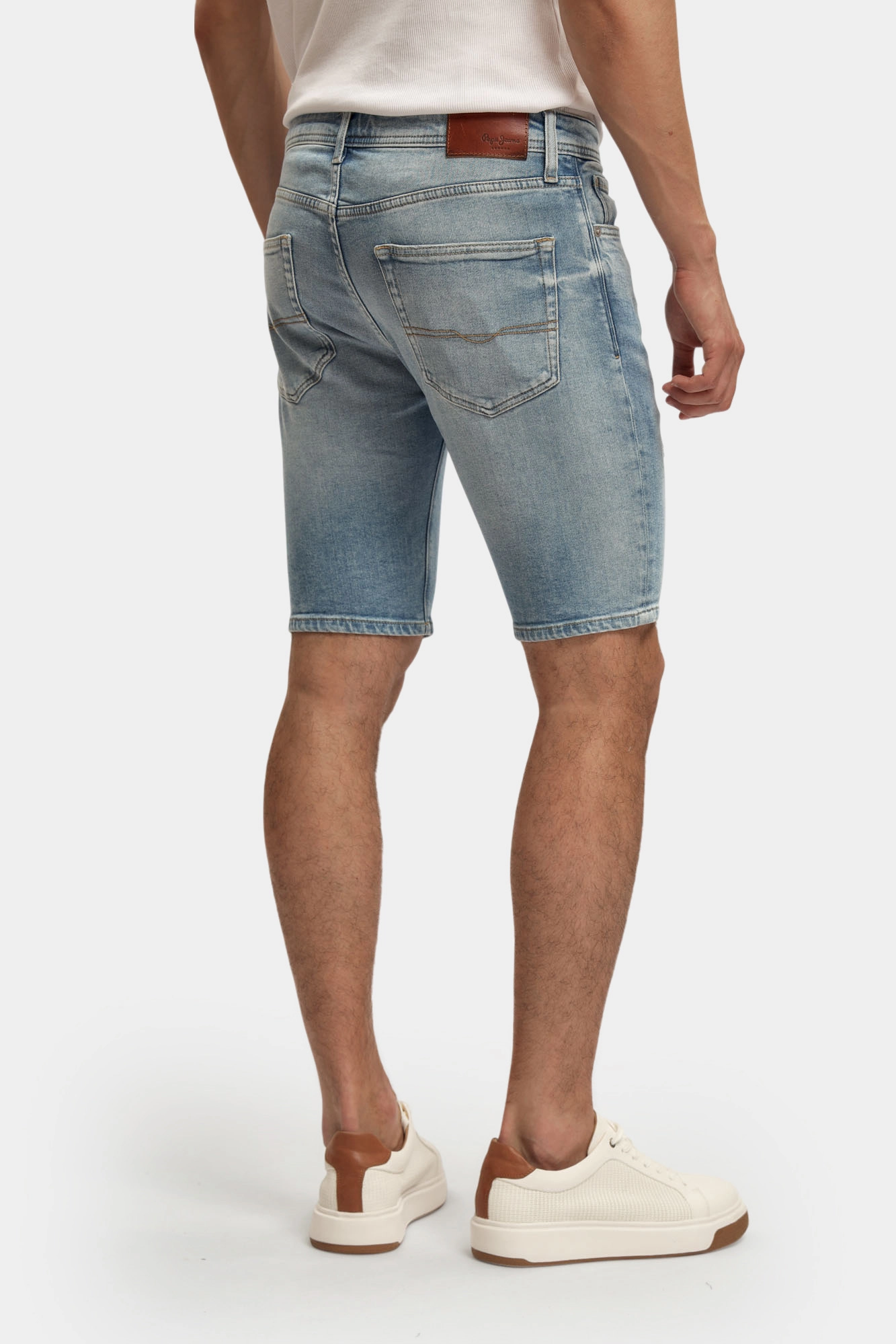 PM801084RI8 Шорты джинсовые Pepe Jeans Голубой