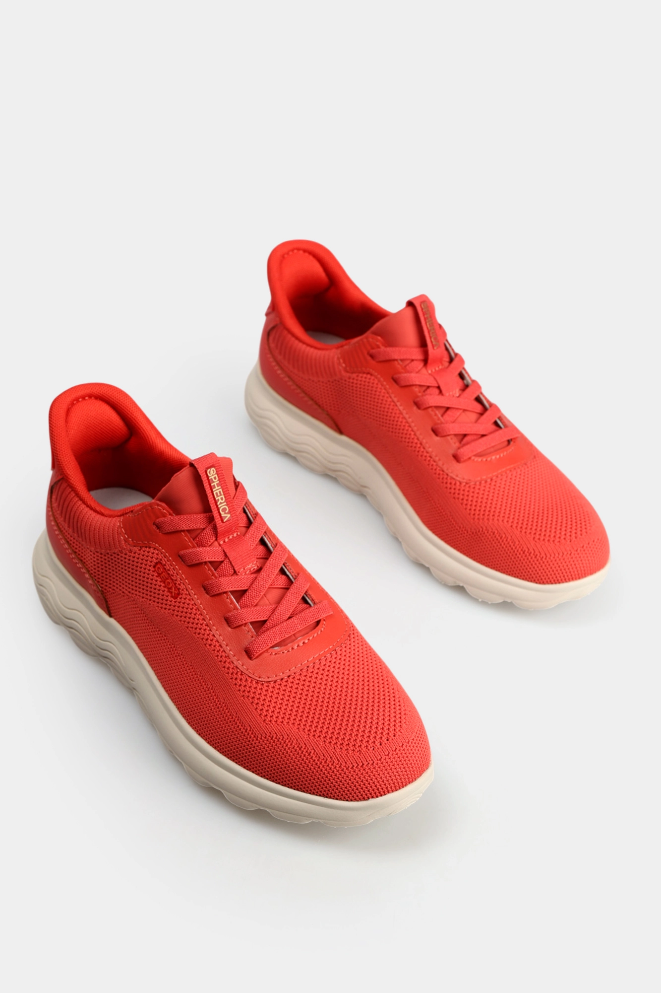 D557MA06KBC Кеды Geox Красный