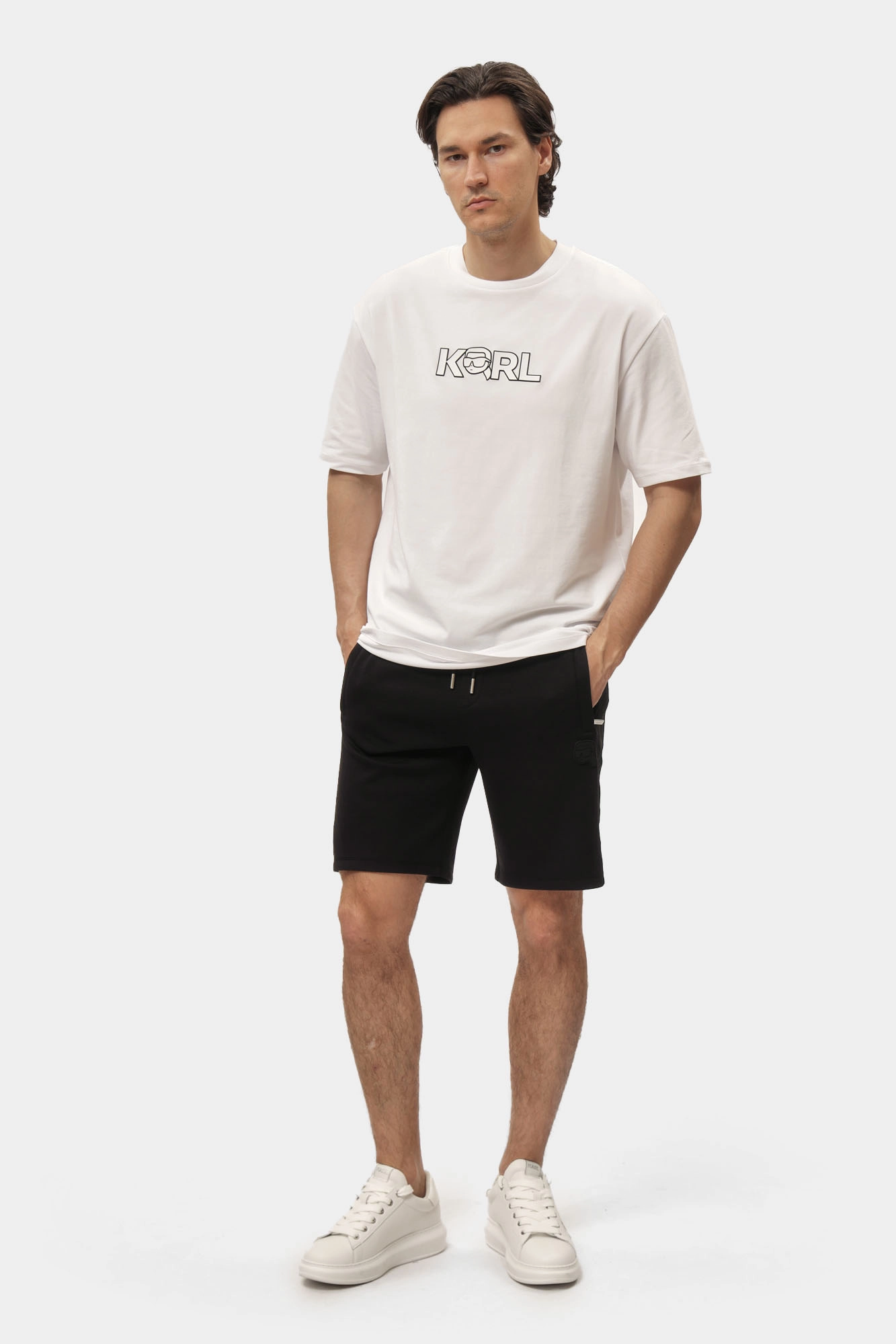 552901_705024 Шорты трикотажные Karl Lagerfeld Черный