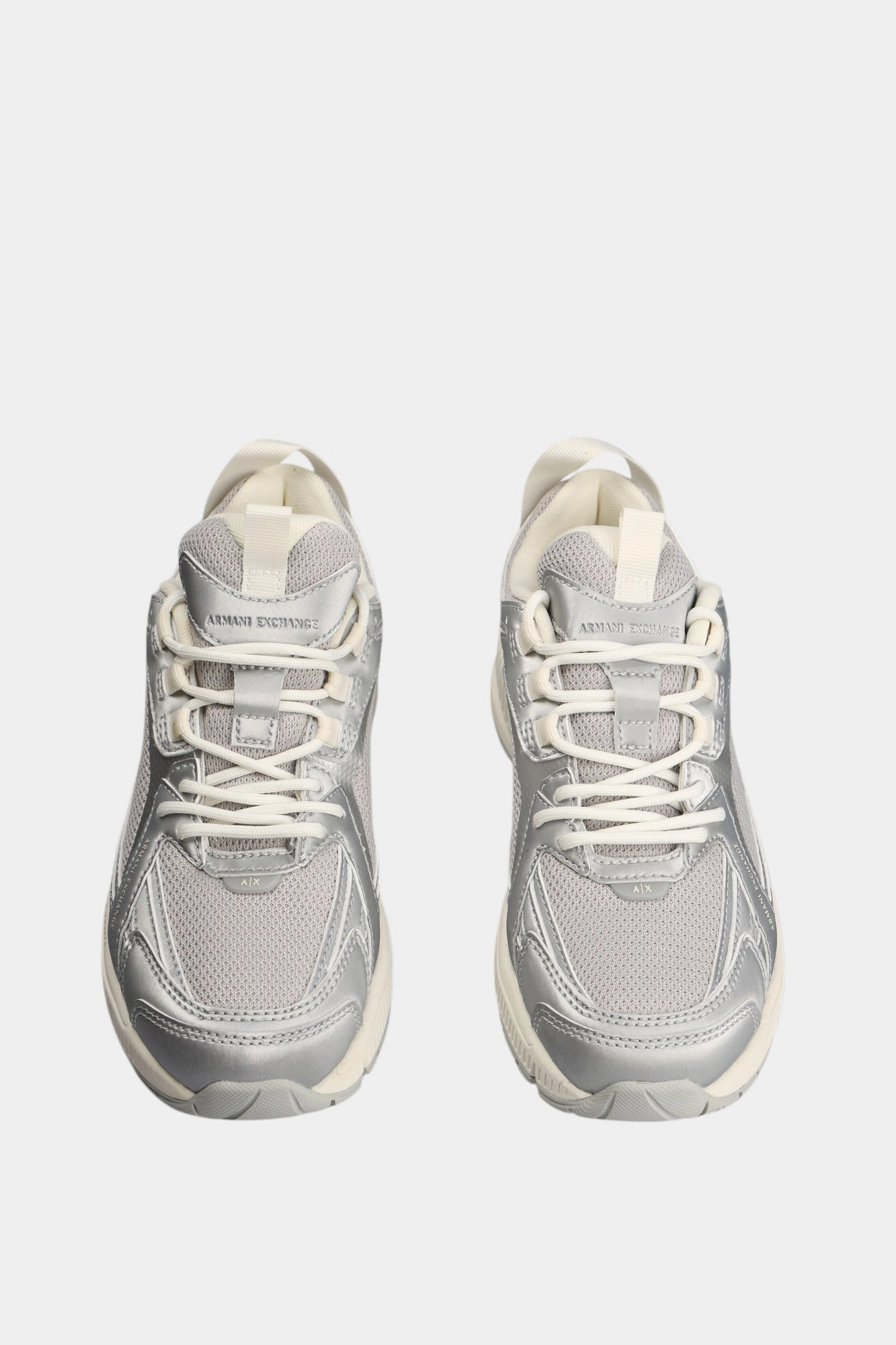 XW001628_AF17453 Кроссовки Armani Exchange Серебряный