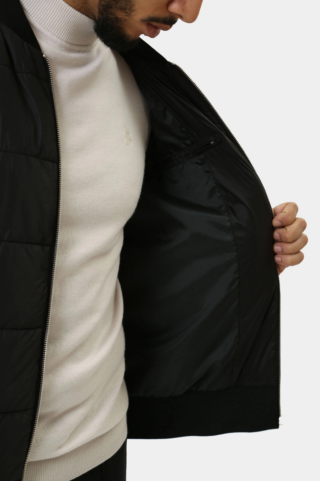 544561_505062 Бомбер Karl Lagerfeld Черный