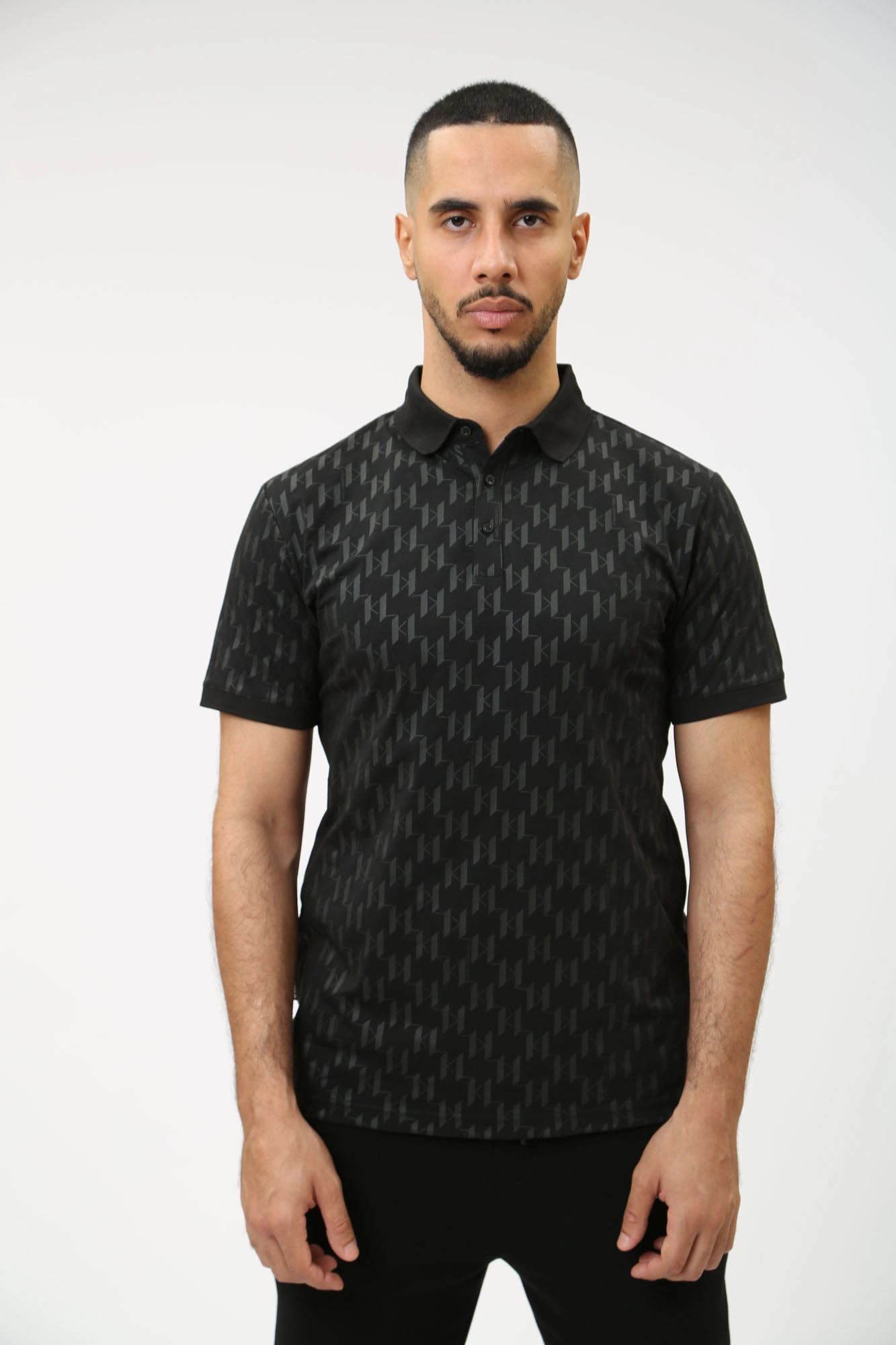 542251_745070 Поло Karl Lagerfeld Черный