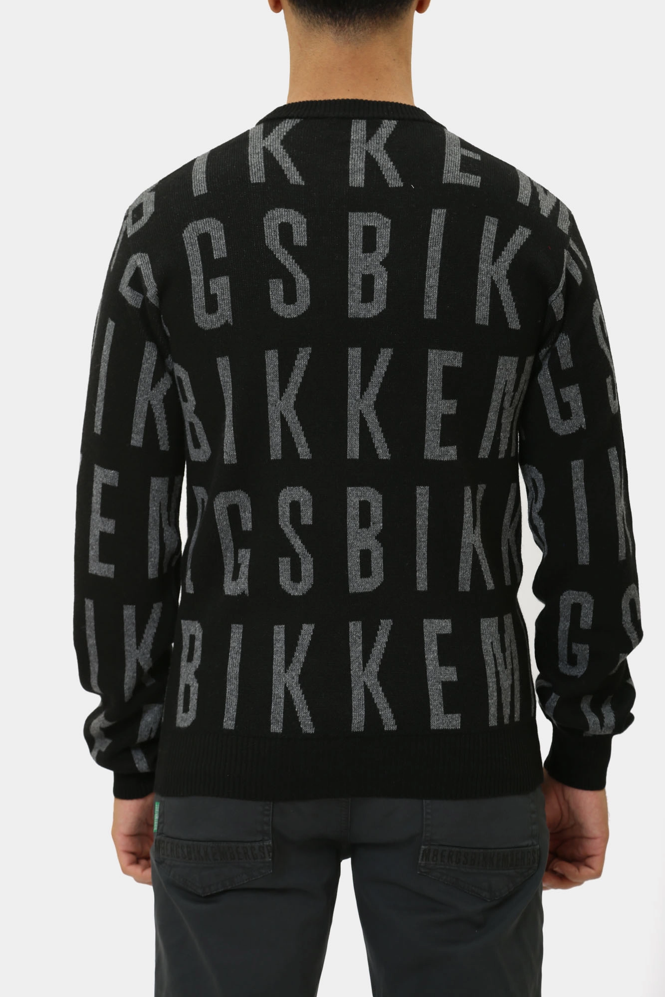 PBMM0377 Джемпер Bikkembergs Черный