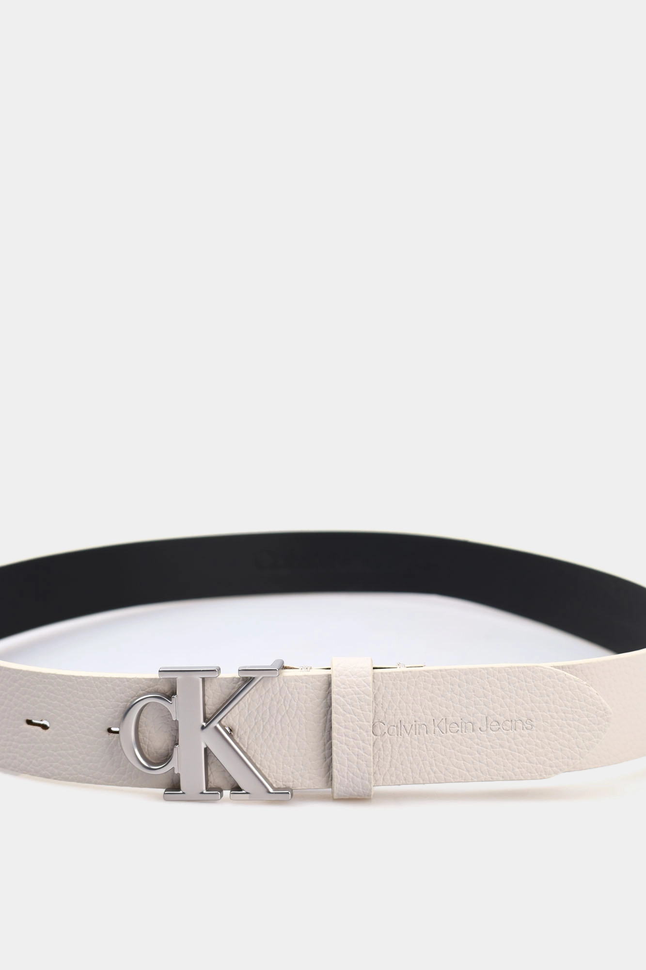 K60K612377 Ремень Calvin Klein Jeans Бежевый
