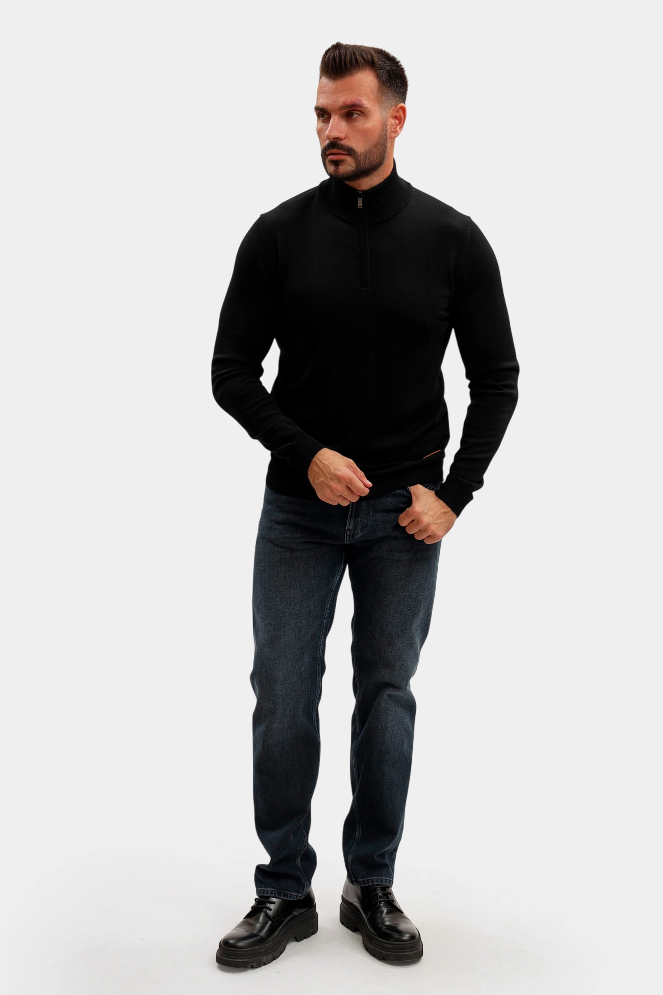 M0068000008N-MK607K02-123M Водолазка Trussardi Черный